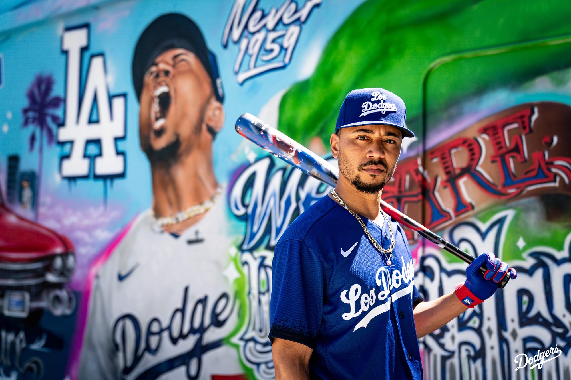 Dodgers Wearing Nike City Connect Uniform For Sunday Night Baseball Game