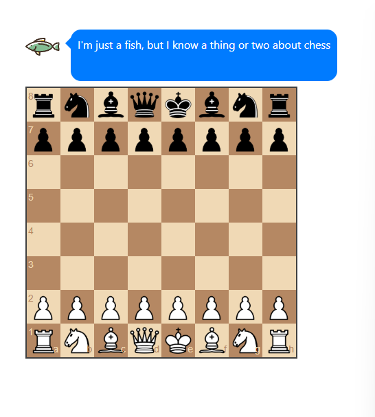 Website initial view