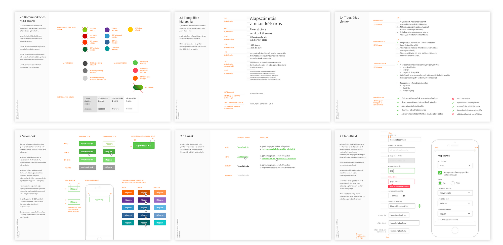 Így készült az OTP Bank User Interface Styleguide-ja | by zwoelf digital |  Medium