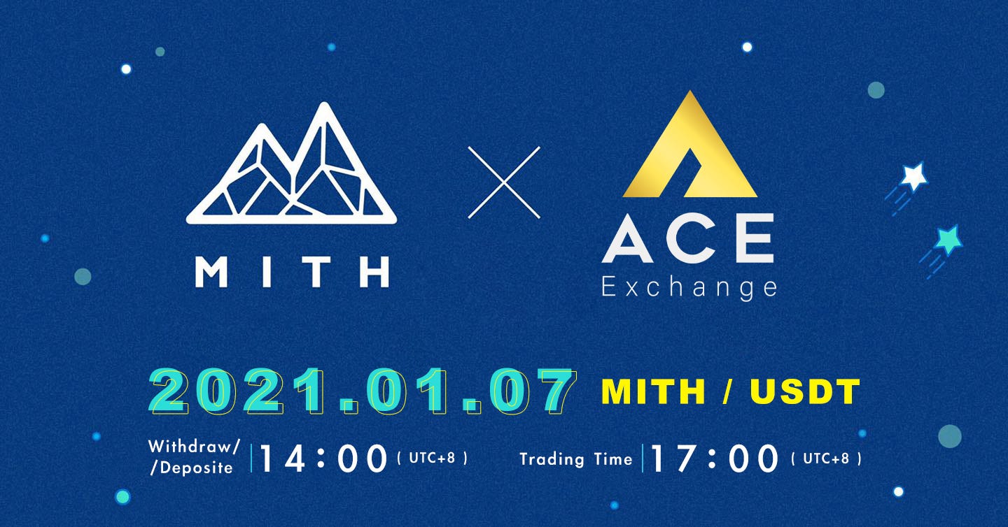 MITH is listed on ACE｜秘銀 X ACE|미스릴, ACE 거래소에 상장합니다 | by MITH |  MithrilOfficial | Medium
