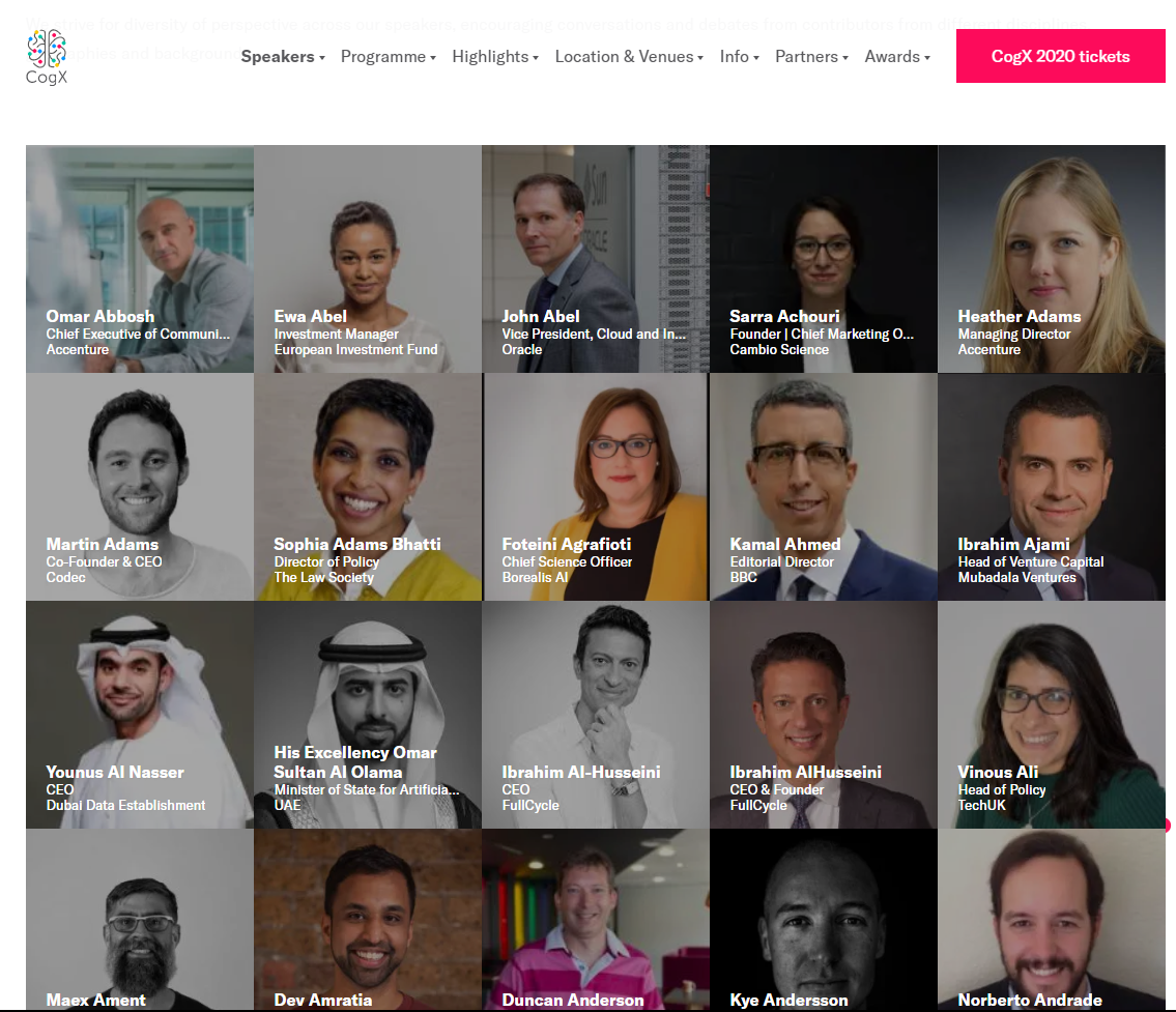 Web 3.0 & Decentralised Future Stage Live at CogX 2019 | by Juan José  Calderón Amador * ✘ ☆ | Medium