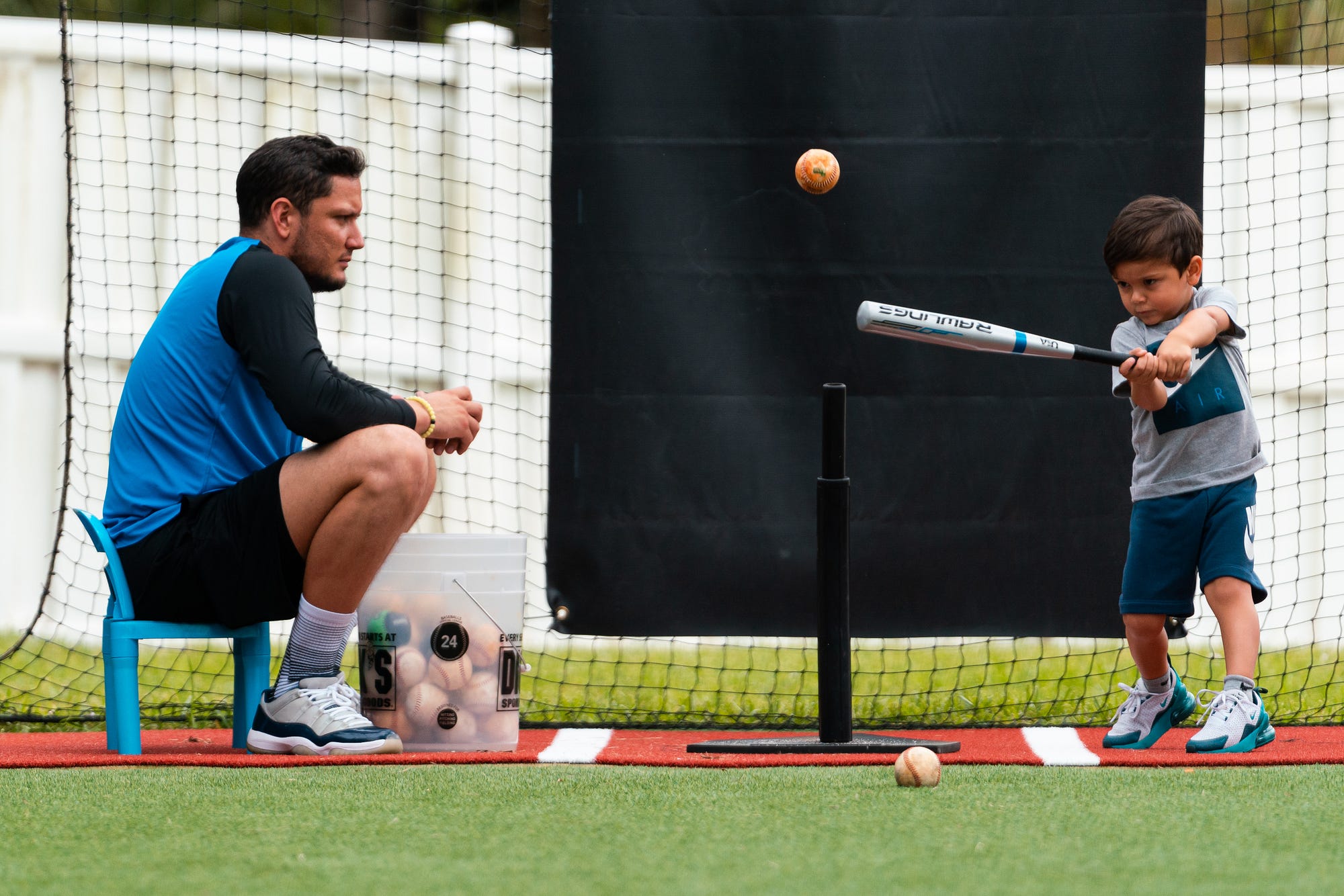 Like Father, Like Son. Miguel & Aaron Rojas | by Joseph Guzy | Marlins In  Focus