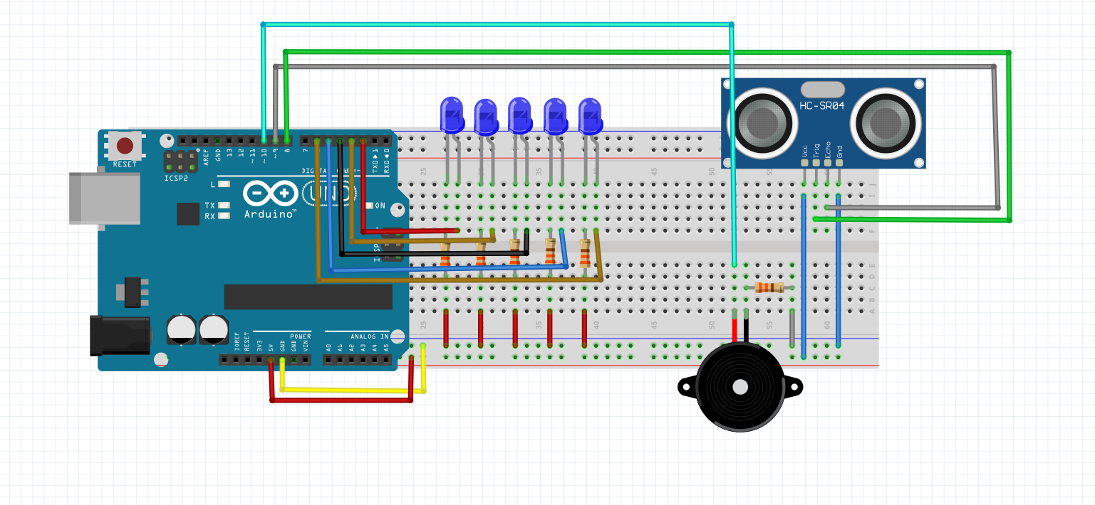 Arduino ile Park Sensörü Yapımı. Bu yazımda HC-SR04 ultrasonik mesafe… | by  Oğuzhan Yılmaz | Medium