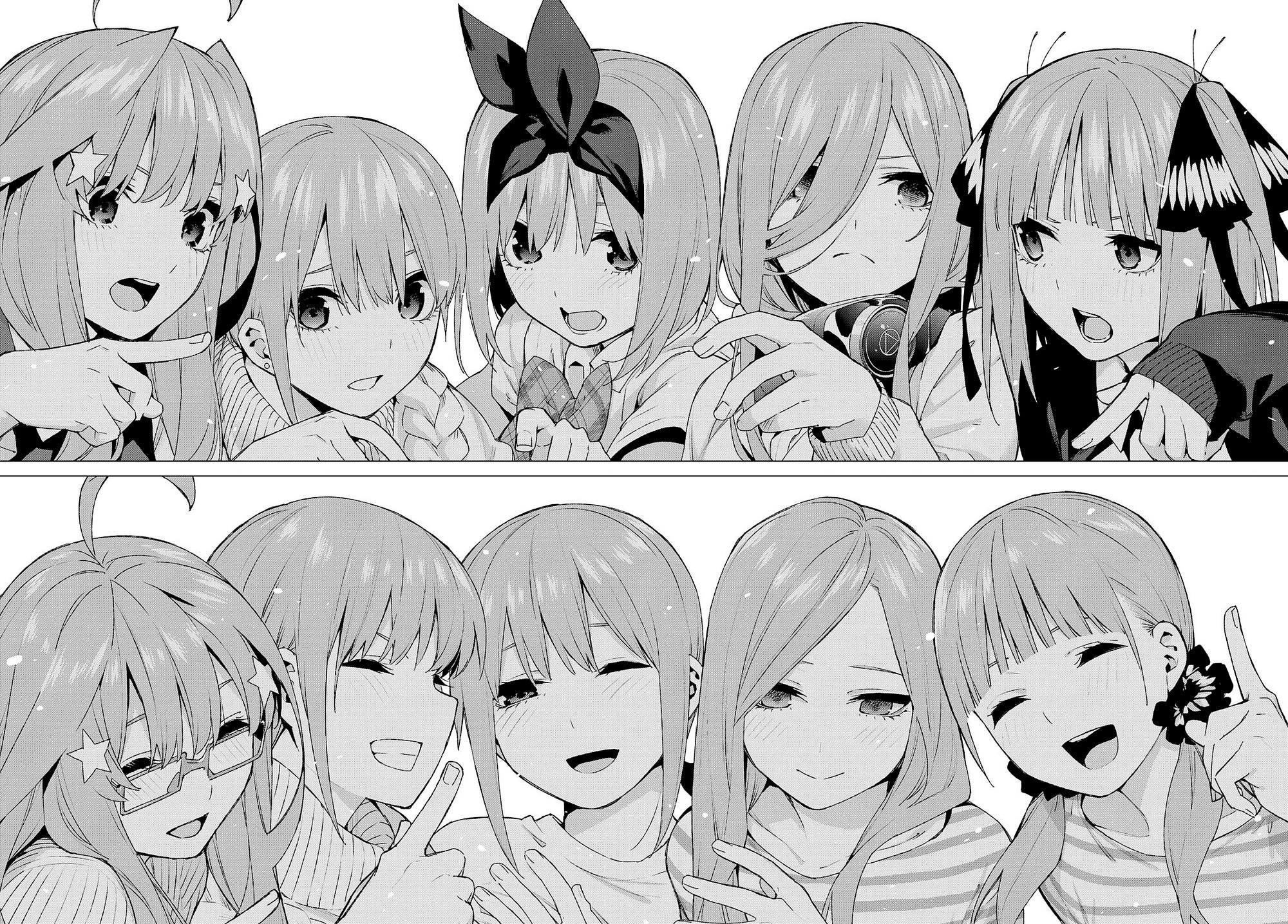 SGcafe on X: The Quintessential Quintuplets manga is ending in 3 more  chapters #QuintessentialQuintuplets #manga #mangaending    / X