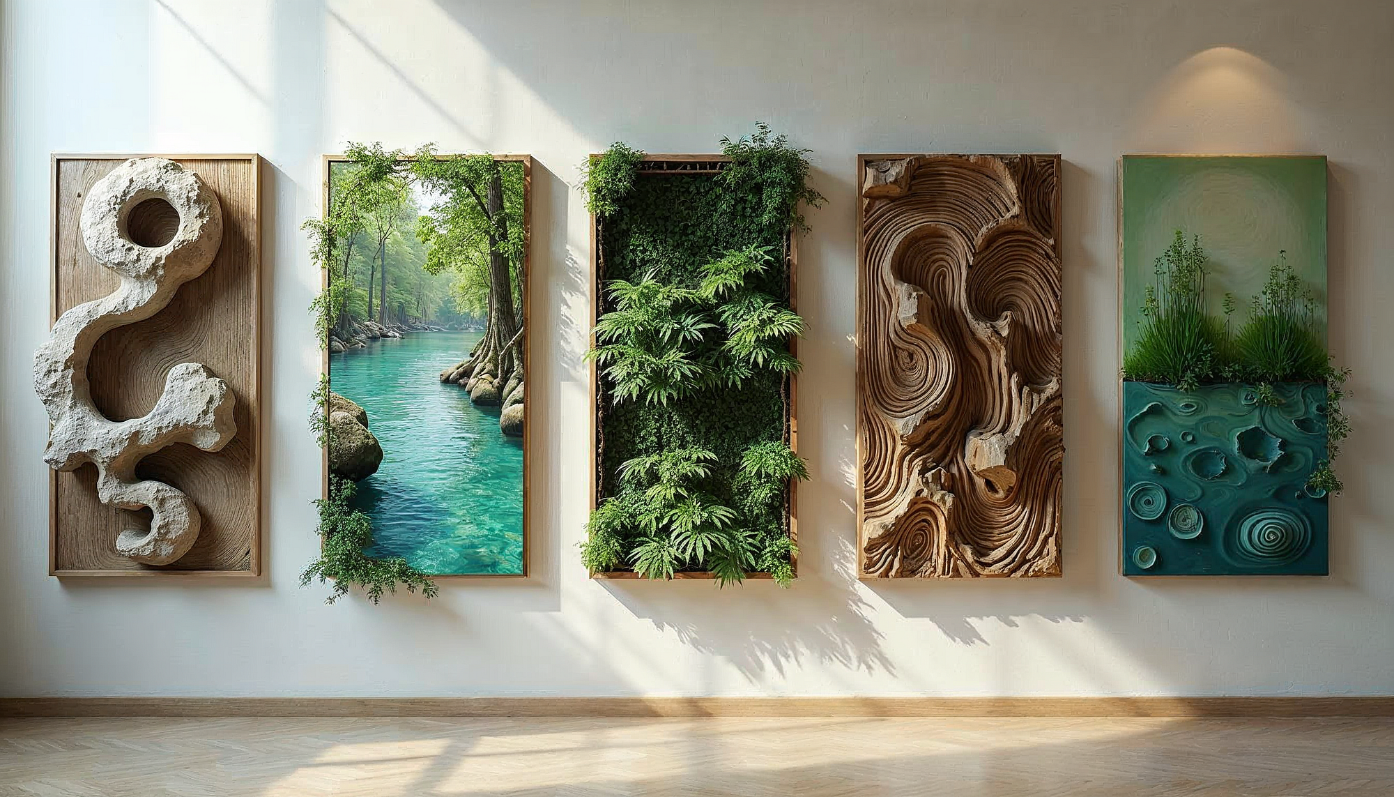 Inspiration from Nature in Biophilic Art | by Dira | AI Mind