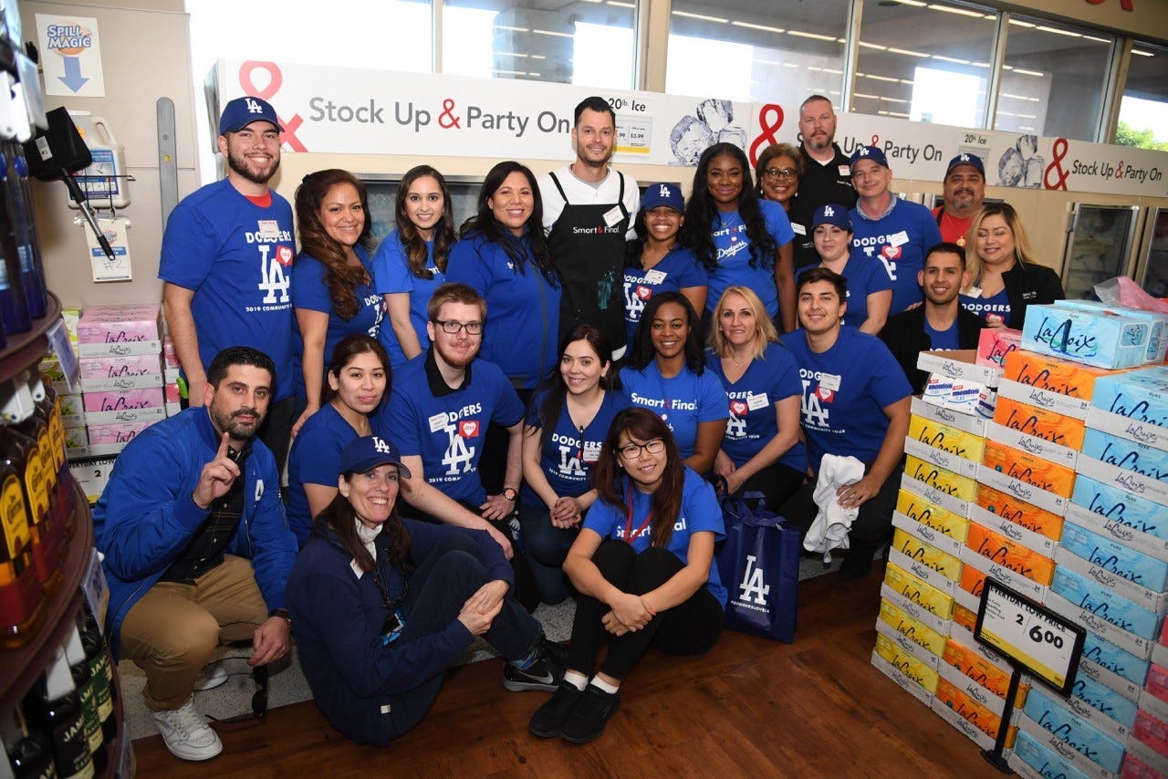 Joe Kelly puts on his Dodger jersey for the first time — and for a good  cause, by Rowan Kavner