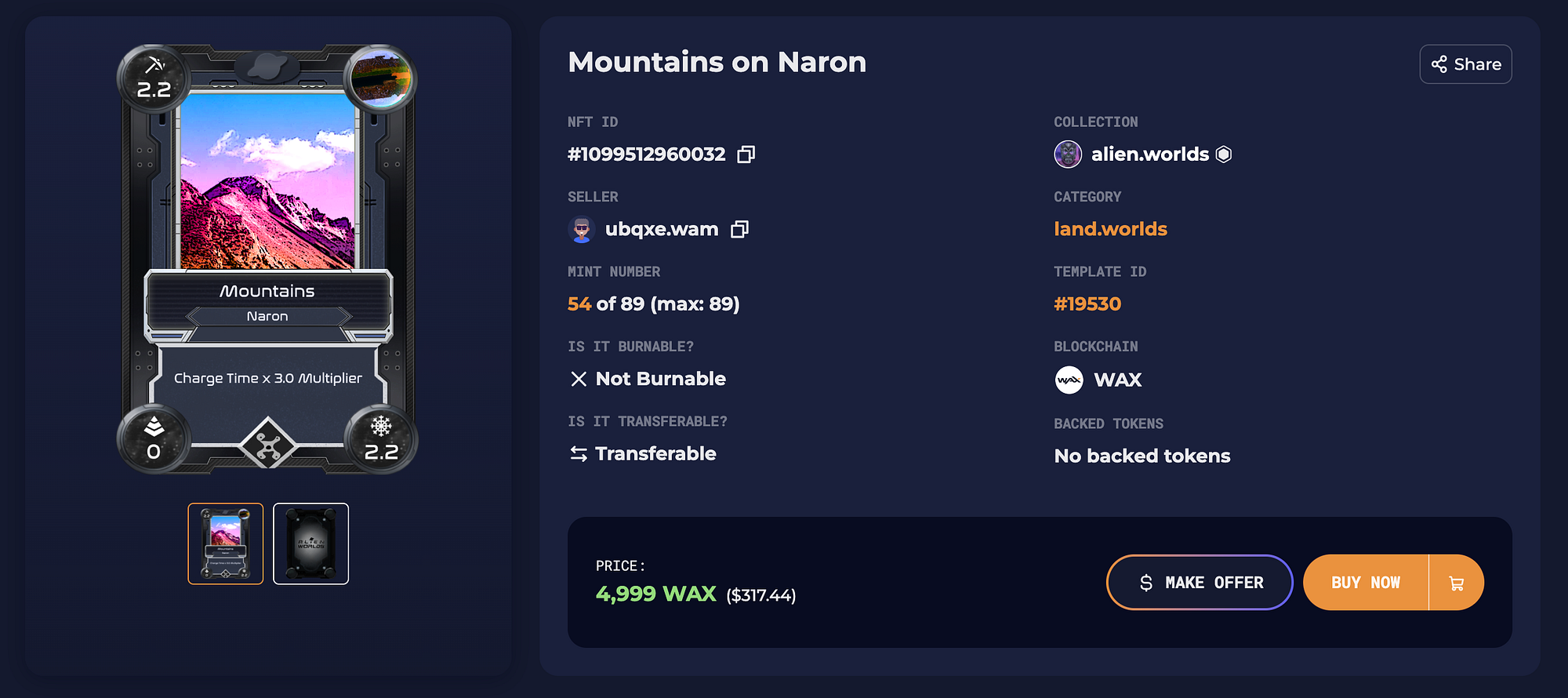 Why Whales Capitulate on Land NFTs within Alien Worlds — Part 1 | by  Interplanetary Federation | Medium