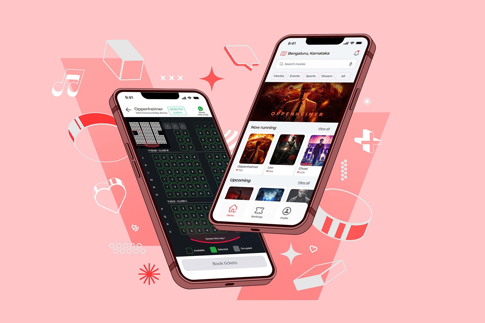 Case Study: Book my show App redesign 2023, by Sasidharan