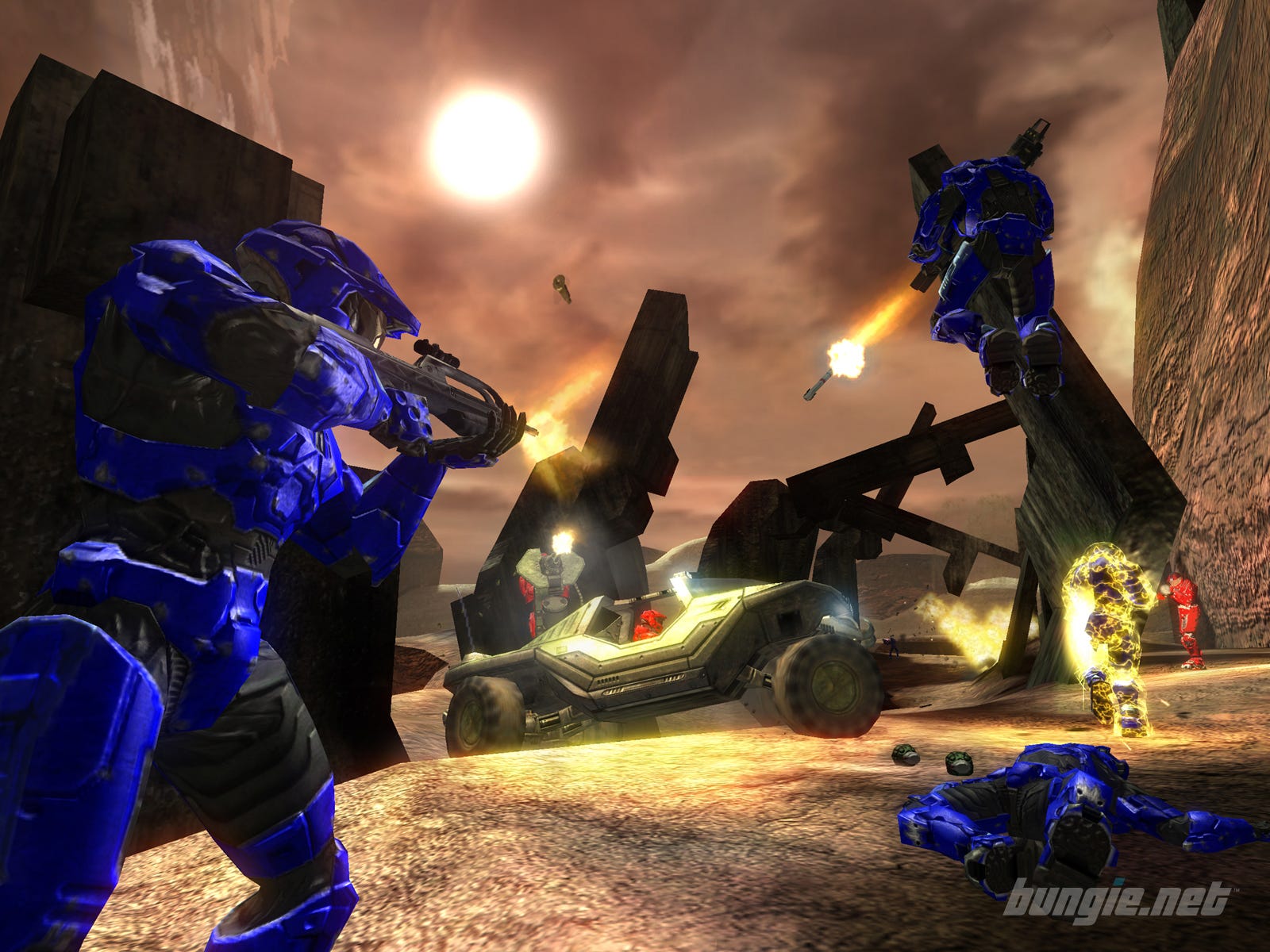  Halo 2 covenant Brute w/ brute shoot : Toys & Games
