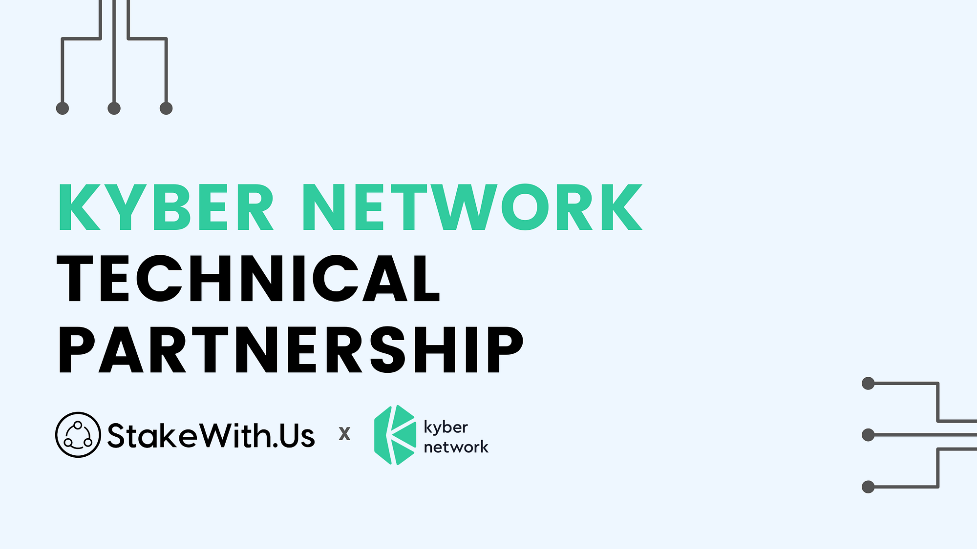 StakeWith.Us partners Kyber Network as KyberDAO Pool Master | by  stakewith.us | stakewith.us | Medium