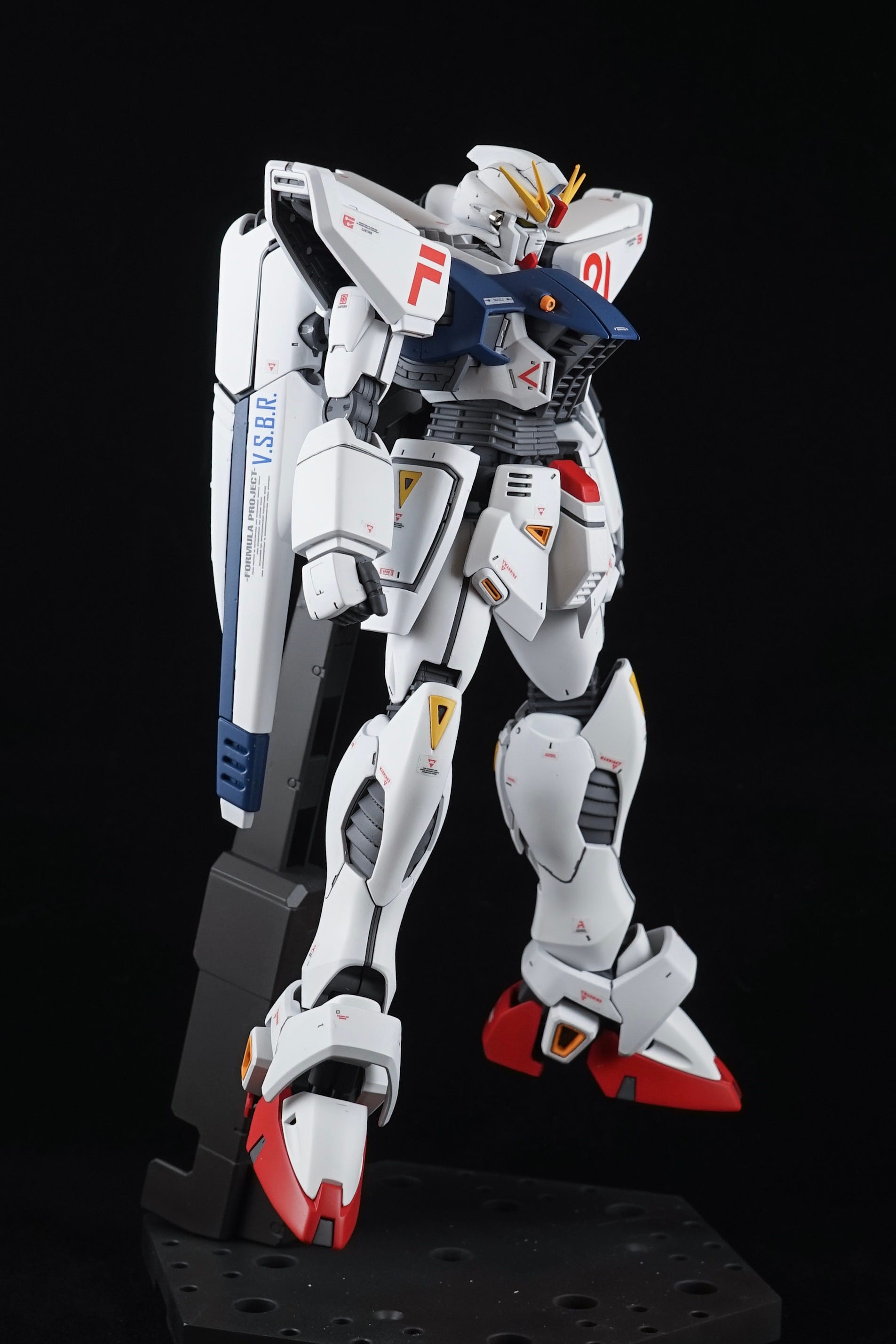 MG F91 ver2 作った話. 2ヶ月半ぶりにガンプラが完成しましたー。MG