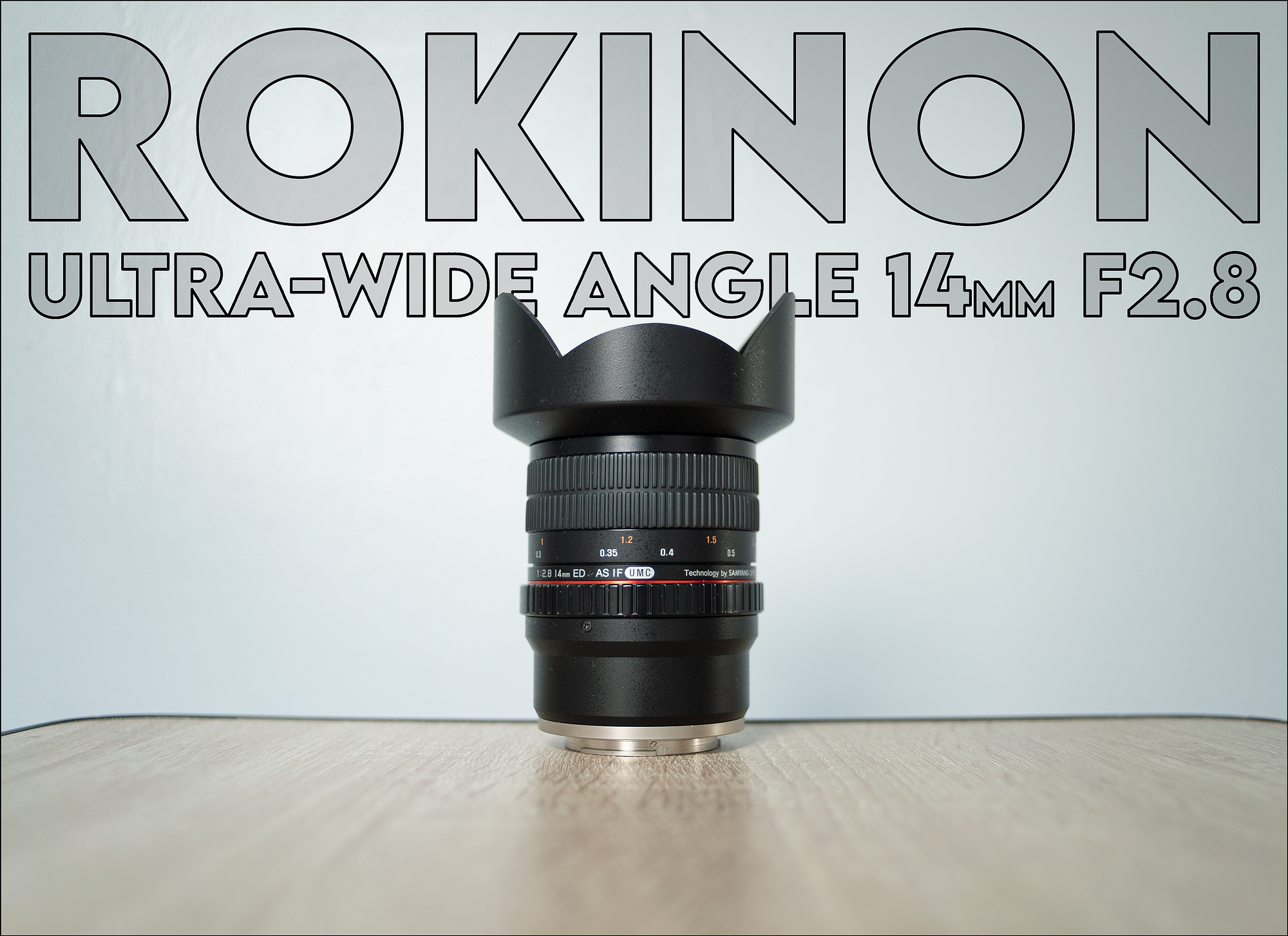 14mm wide angle lens
