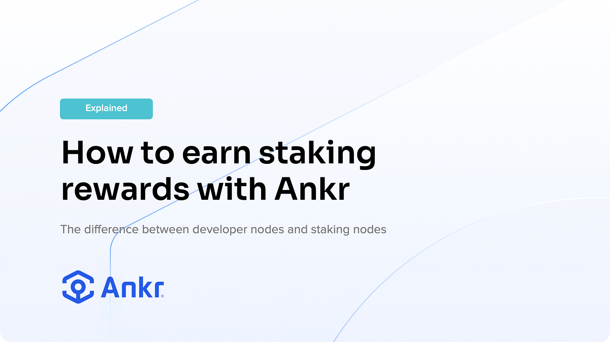 How to earn staking rewards with Ankr | by Ankr | Ankr | Medium