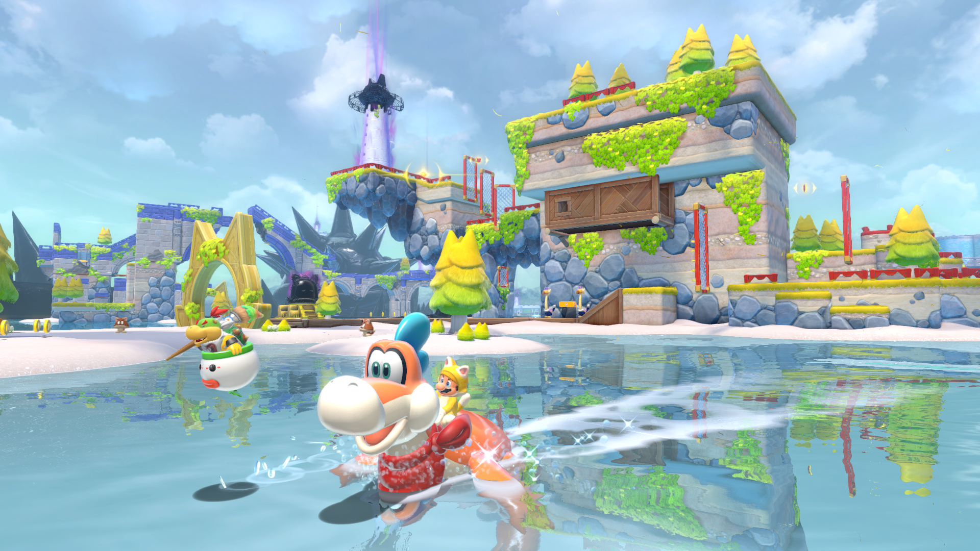 Super Mario 3D World + Bowser's Fury full site open, new details and art