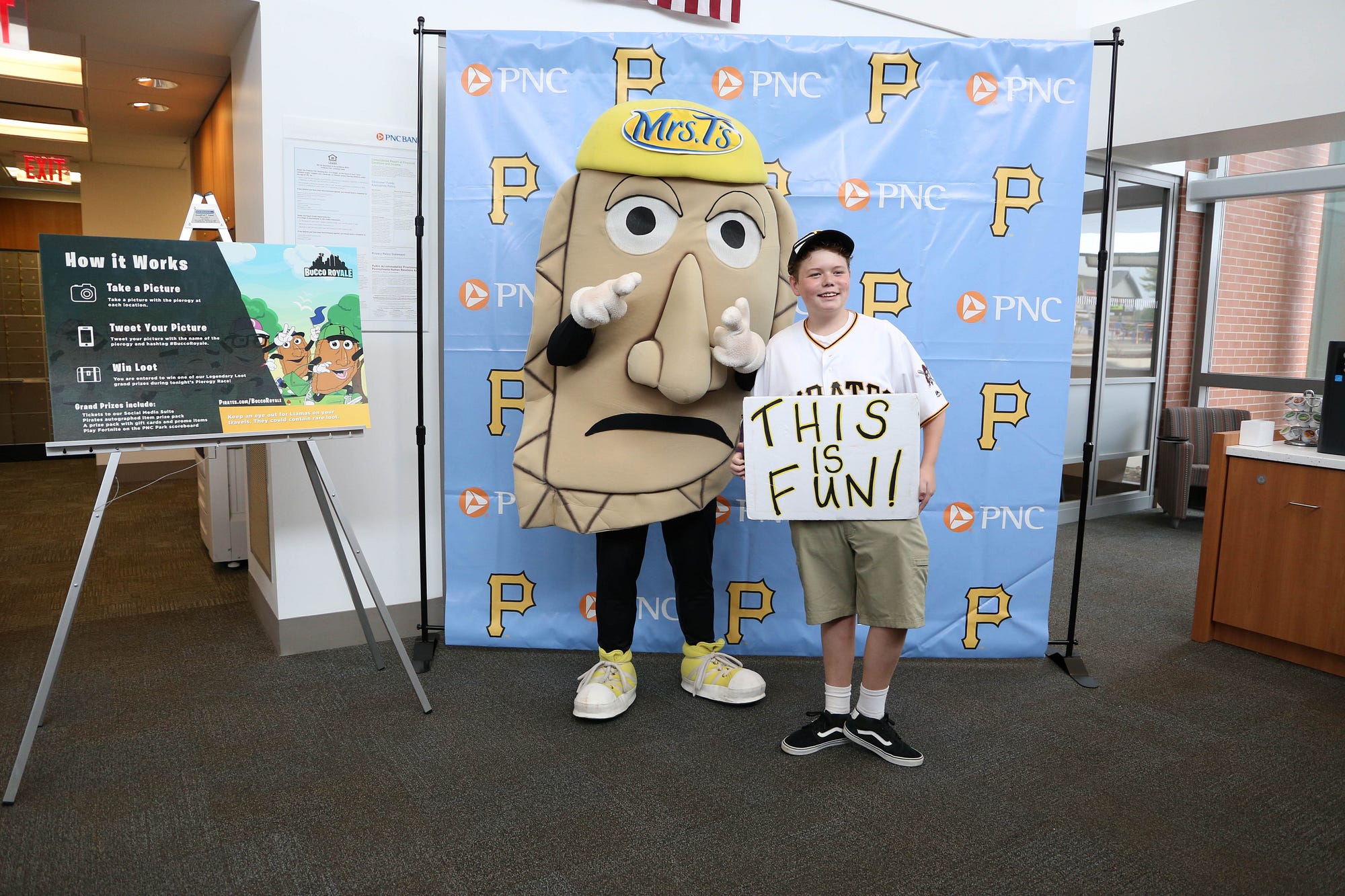 Pirates Hold Bucco Royale Scavenger Hunt, by Pittsburgh Pirates