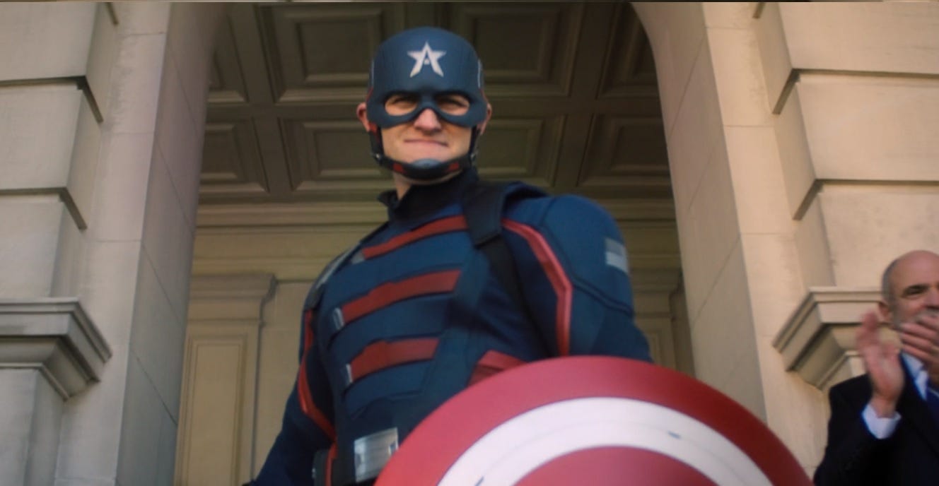 Captain America Falcon Boy's Costume