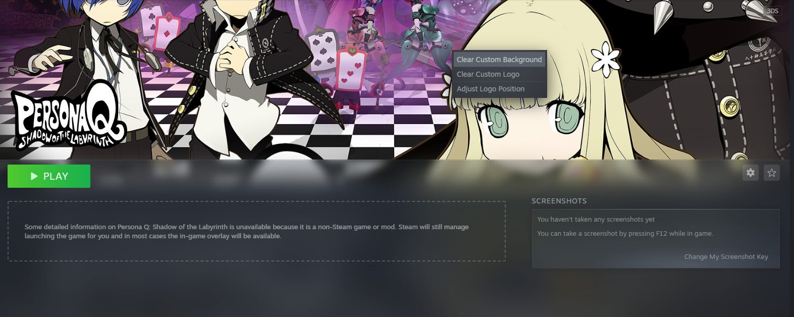 I managed to make the animated background more visible. - Steam
