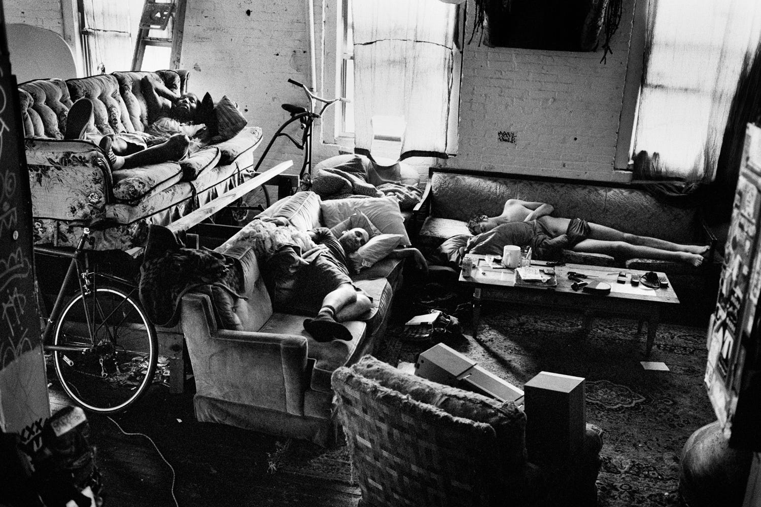 Inside the Black Label Bike Club. Bike-jousting Brooklynites