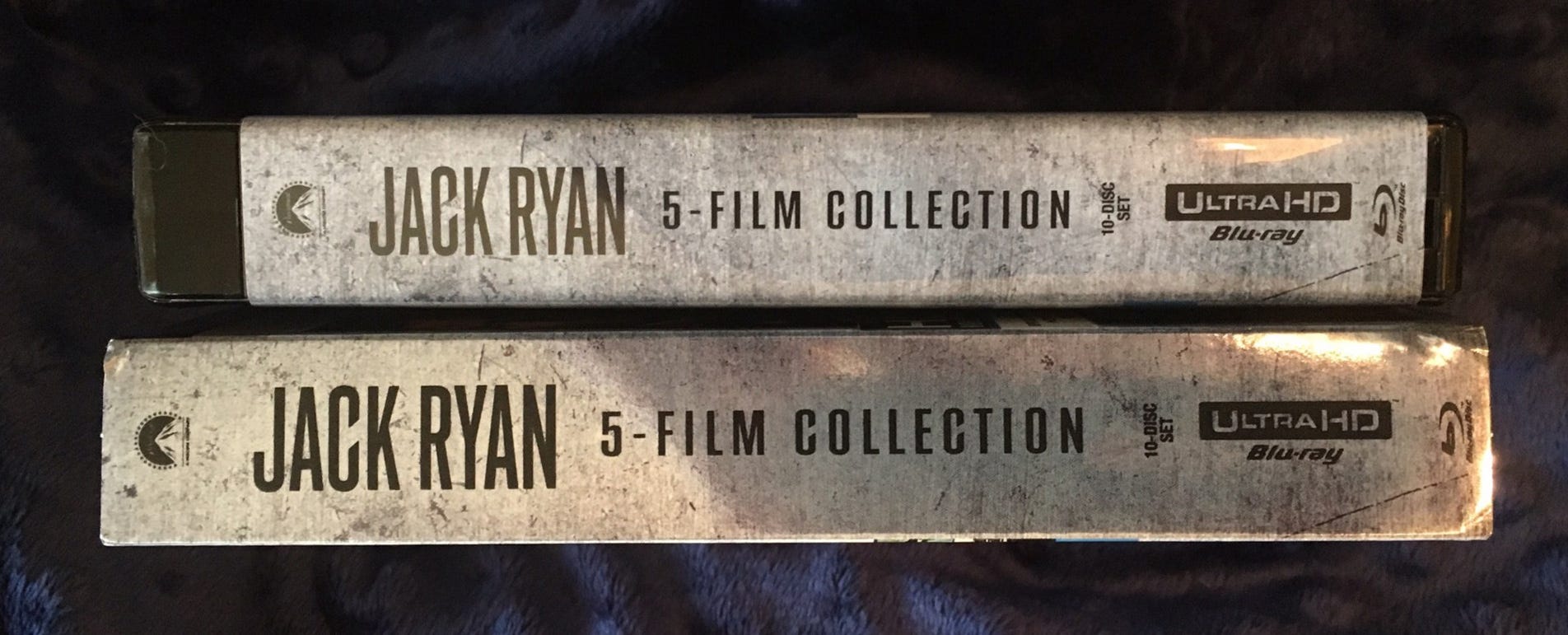 Jack Ryan 5-Film Collection 4K BLU RAY REVIEW + Unboxing 