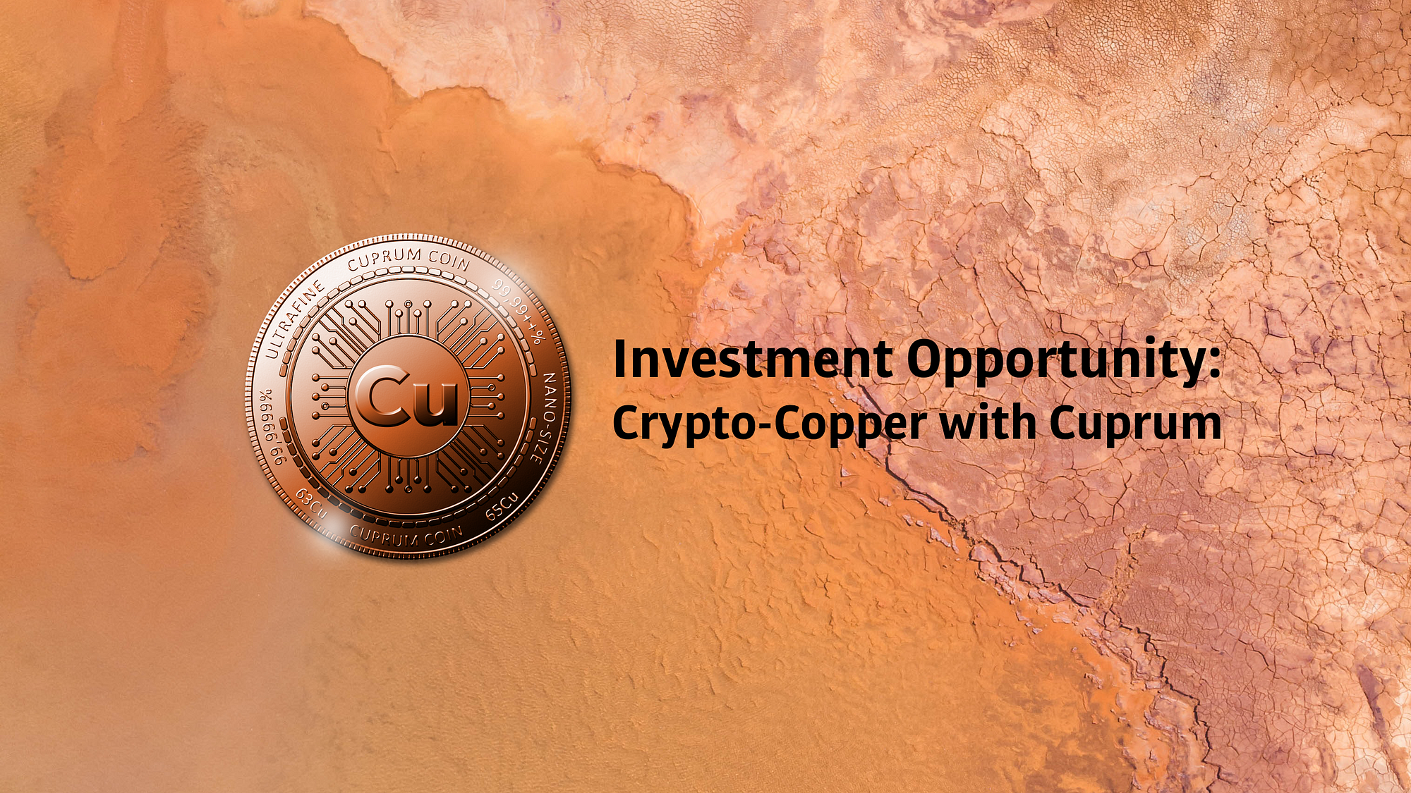 Cuprum Coin: This Is How You Can Invest in Commodities With Crypto | by  Maximilian Perkmann | Coinmonks | Medium
