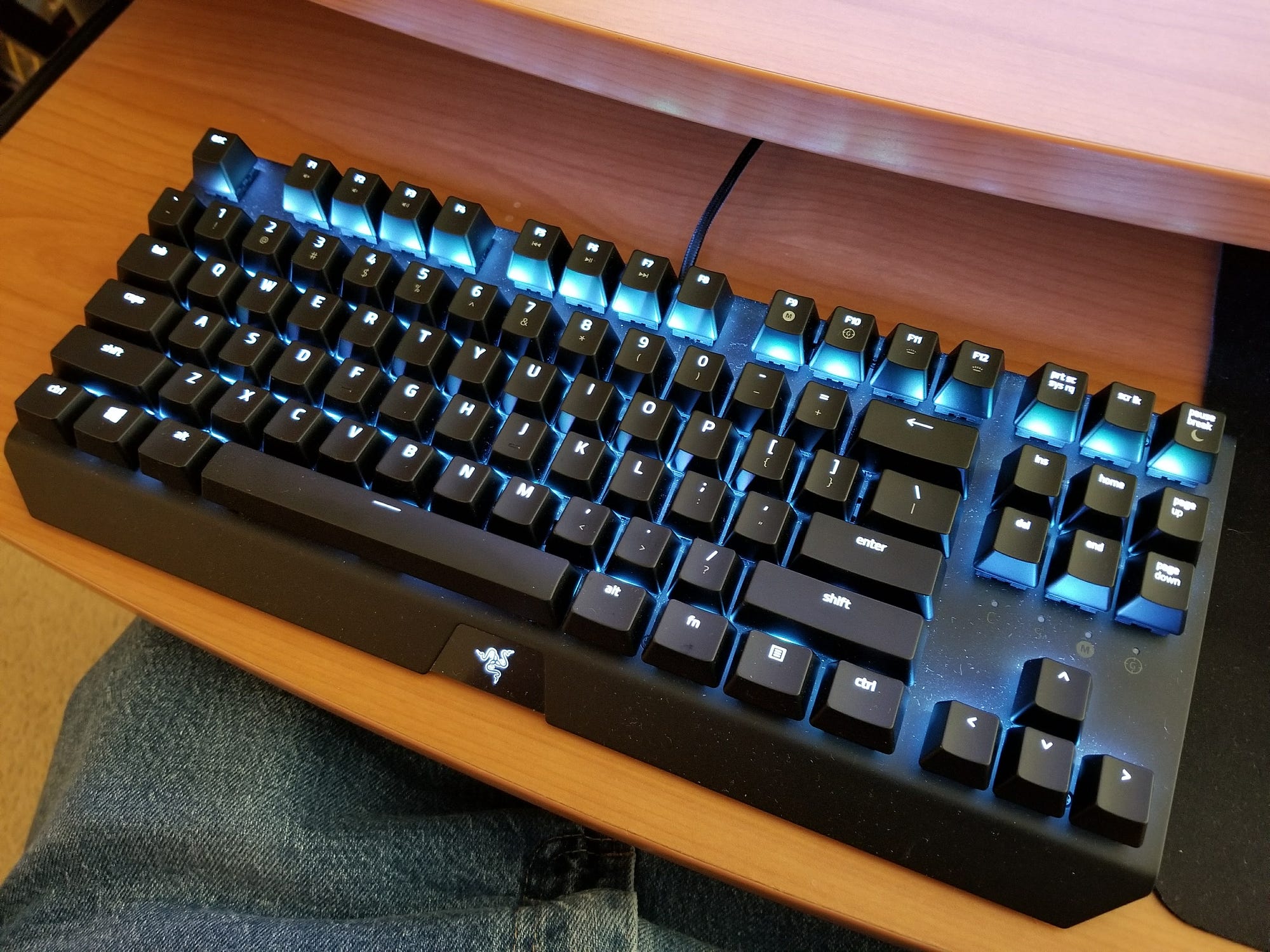 Razer Blackwidow X Tournament Edition Chroma Keyboard Review