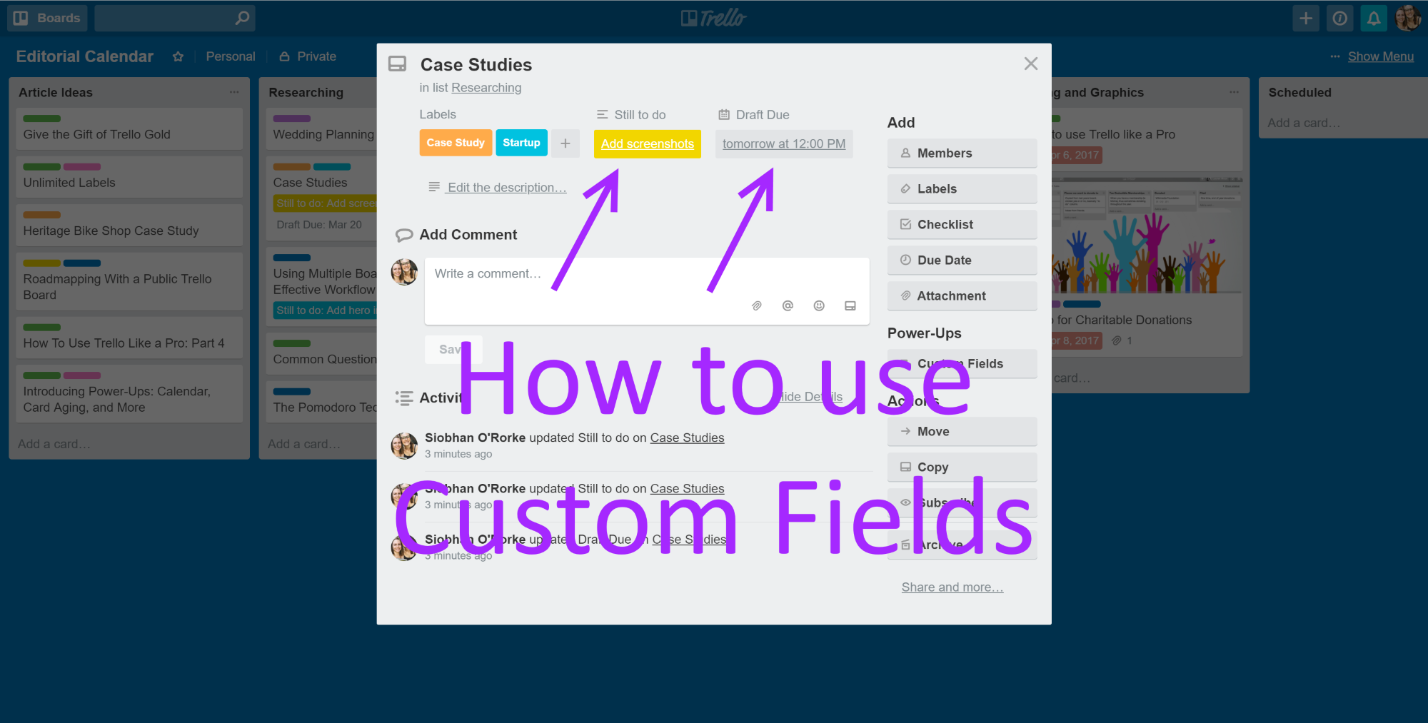 Using Trello's Custom Fields to enhance your project's workflow | by Dinnie  Muslihat | Zenkit | Medium