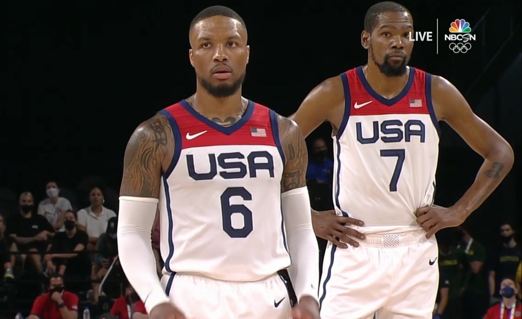 Durant, Lillard, All USA Basketball Jersey Numbers for Tokyo