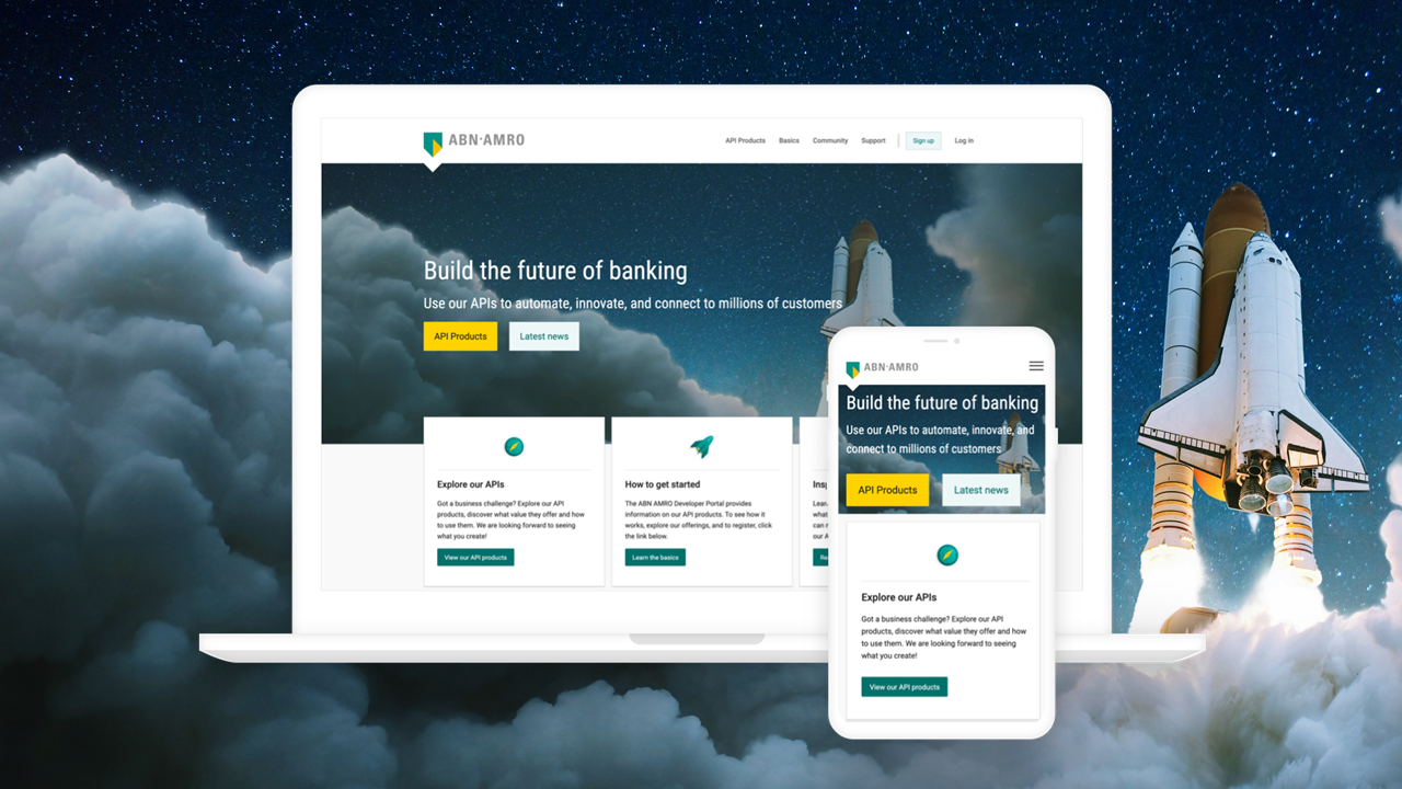 Step inside: New ABN AMRO Developer Portal! | by ABN AMRO | ABN AMRO  Developer Blog | Medium
