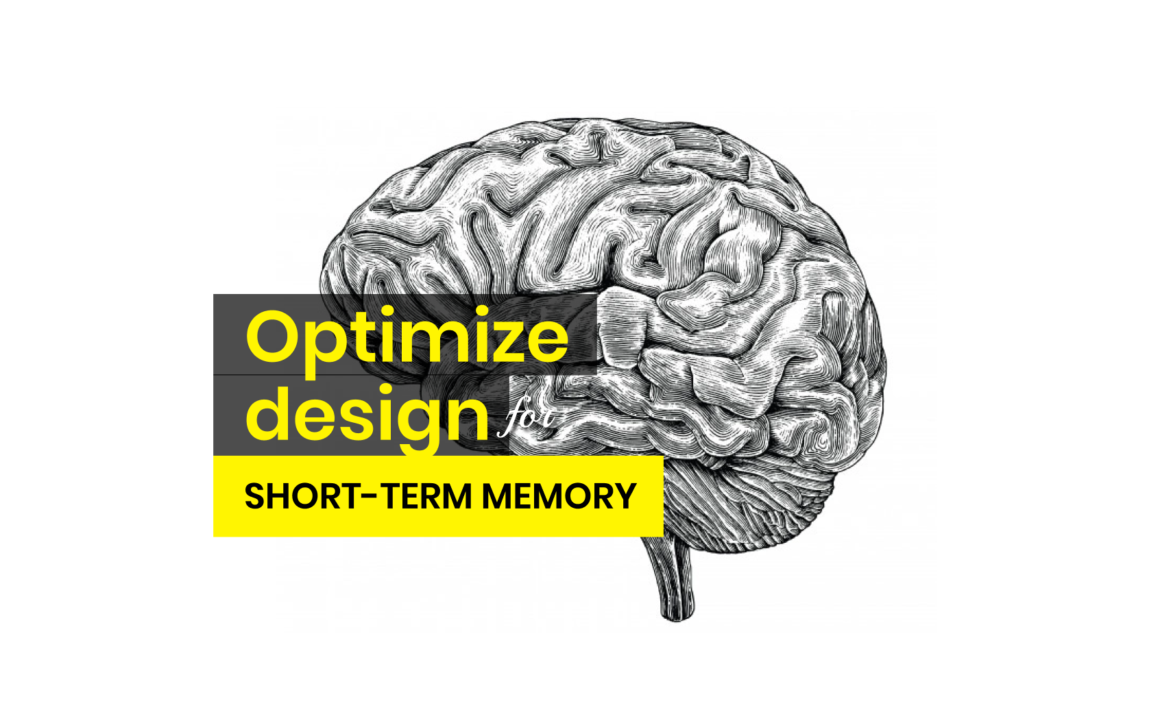 Human factors: Optimize design for short term memory | by Linh Tran |  Bootcamp