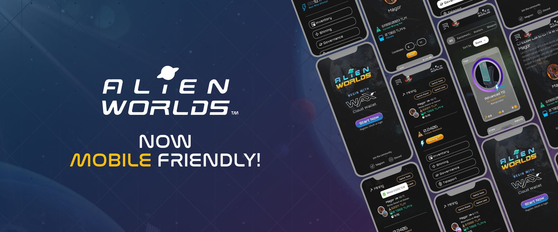 Leaderboards are Live!. Introducing live Mining Leaderboards in…, by Alien  Worlds
