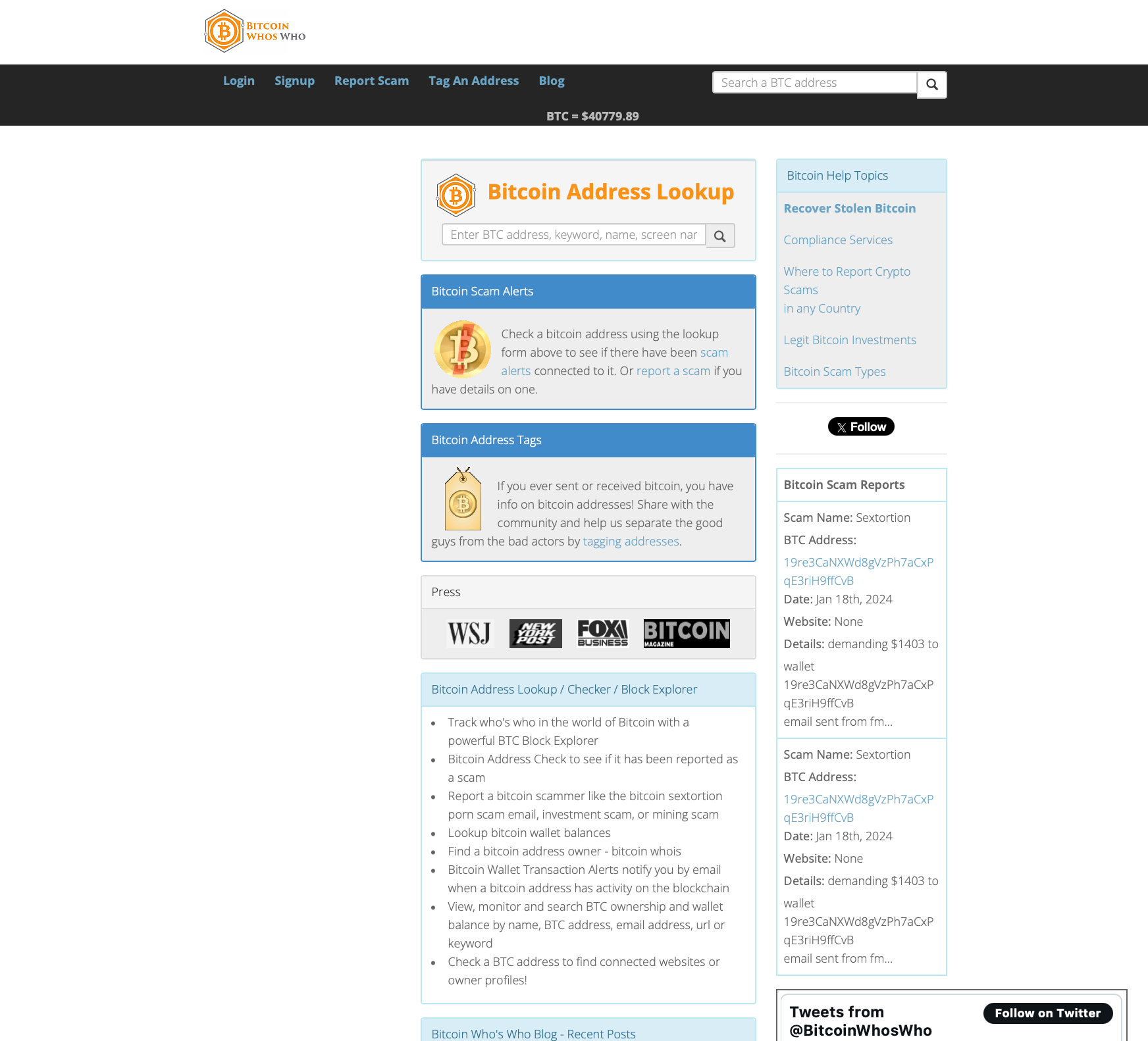 OSINT Bitcoins💎. BTC & Blockchain Databases & Analysers… | by Snooptsz |  OSINT Team