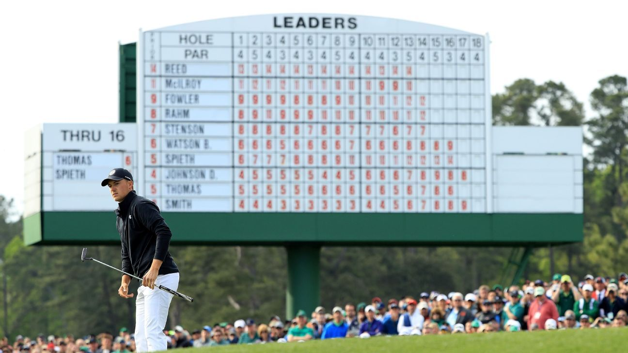 Revisualizing The Masters Leaderboard by Michael David Murphy Medium