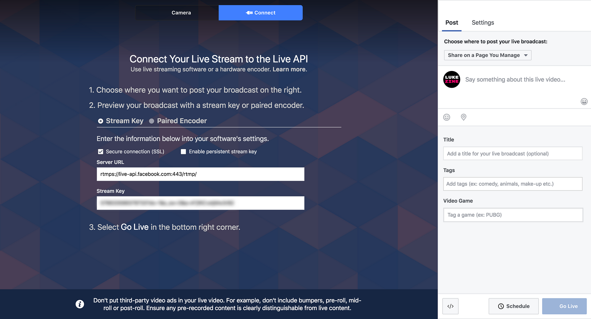 How to Set Up Multi-Camera Streaming to Facebook Live With Free Software by Lucas McGartland HackerNoon Medium