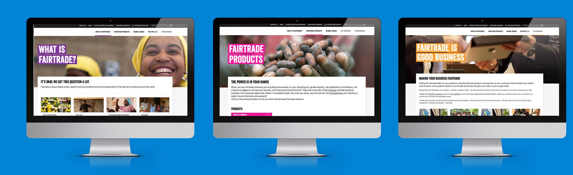 Fairtrade Website Redesign — A UX Case Study | by Rachel Kelly | UX  Collective