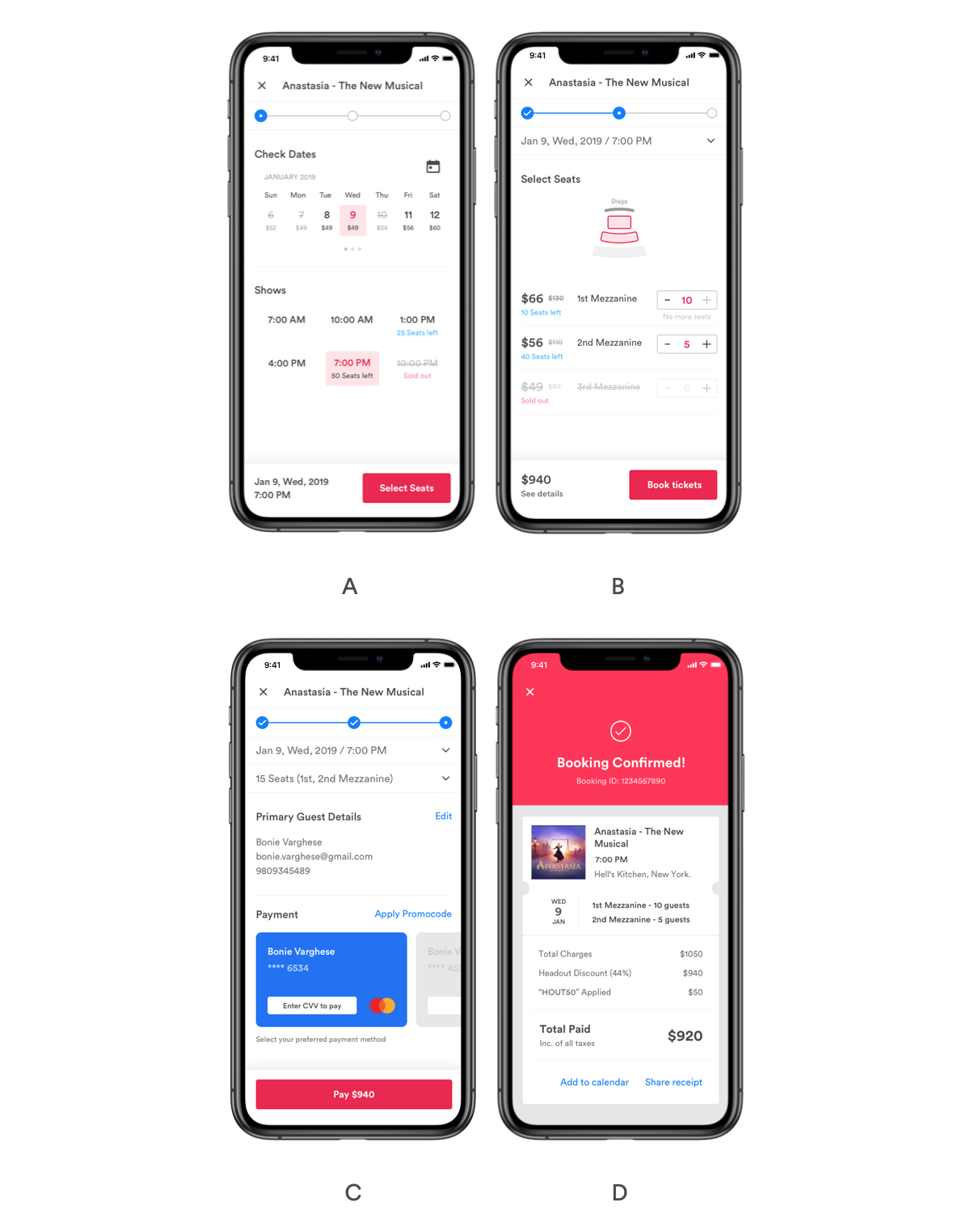 New 3 Step checkout flow and redesign of Headout mobile app, by Bonie  Varghese