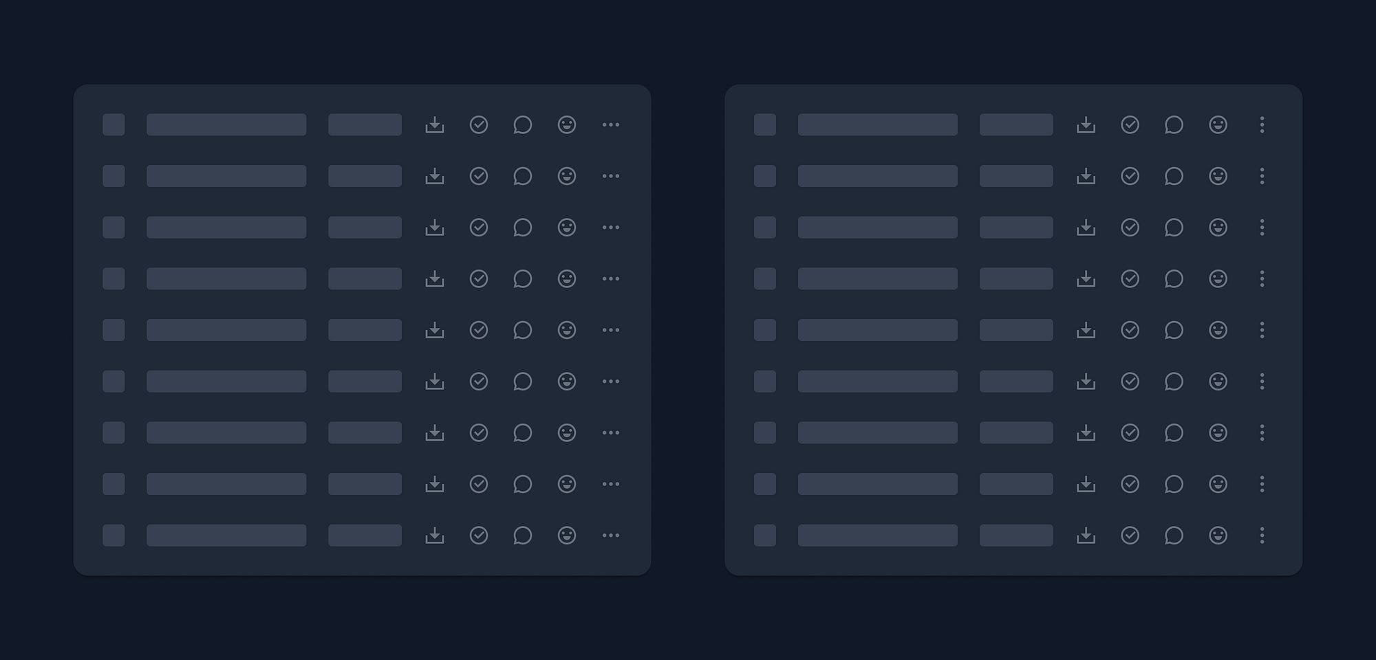 Vertical ellipsis menu with three dots expansion Vector Image