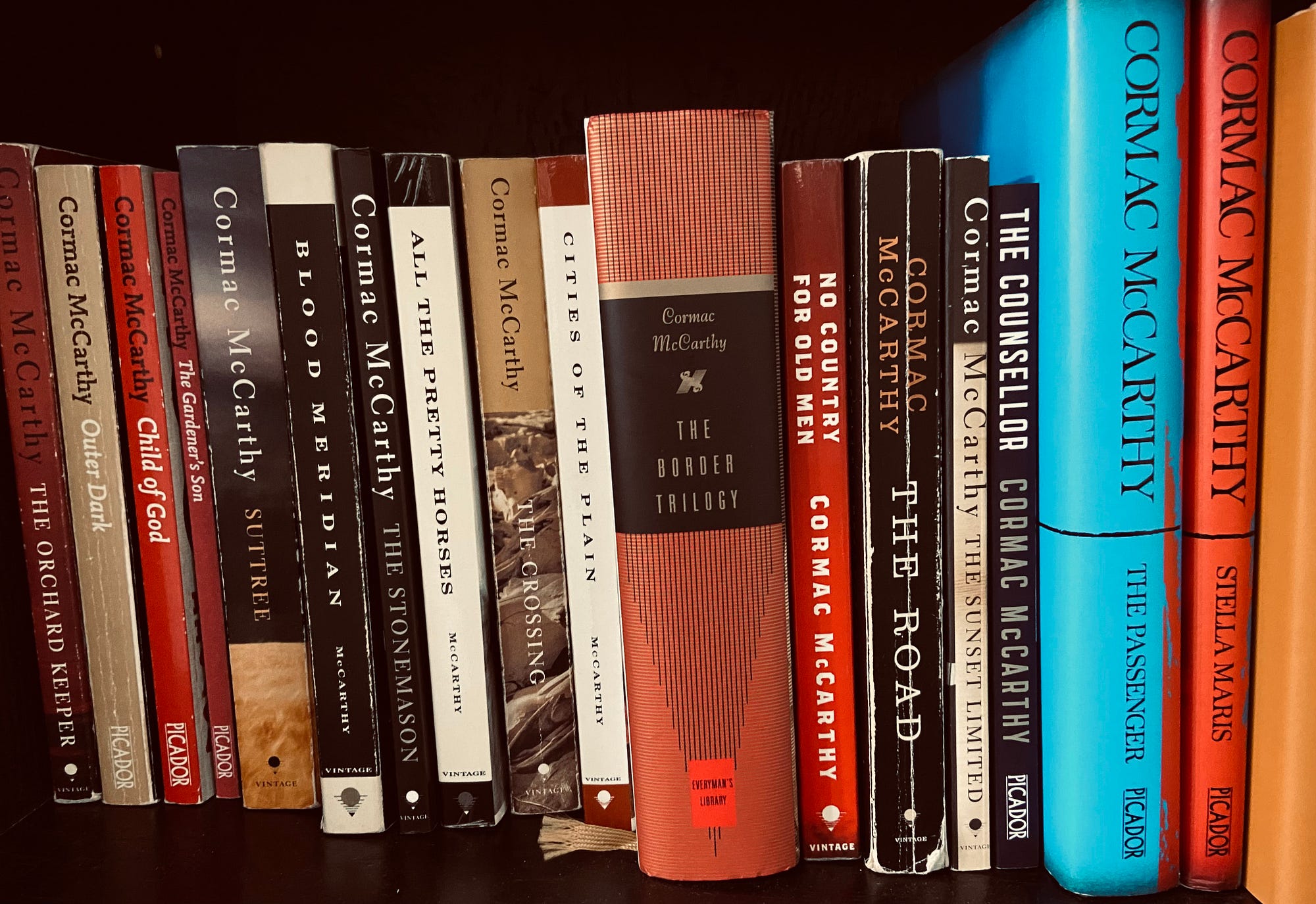 Where to start with: Cormac McCarthy, Books