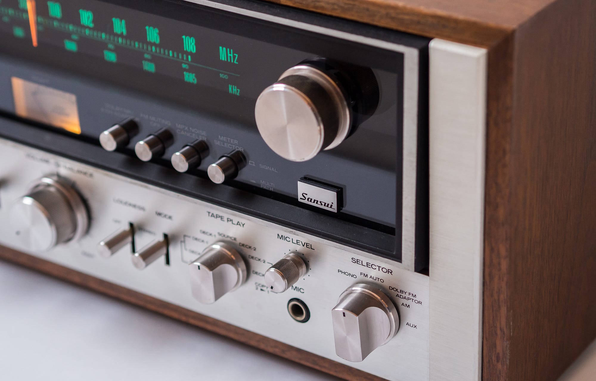 How a Digital Guy Fell in Love with a Vintage Stereo Receiver | by