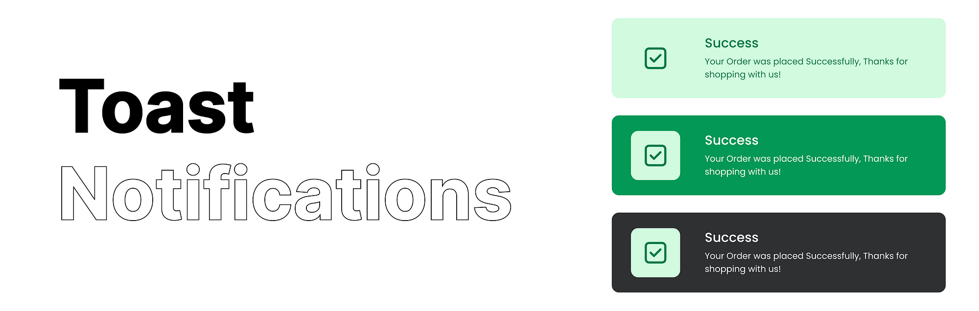 Toast notifications — how to make it efficient | by Jay Kumar | Bootcamp