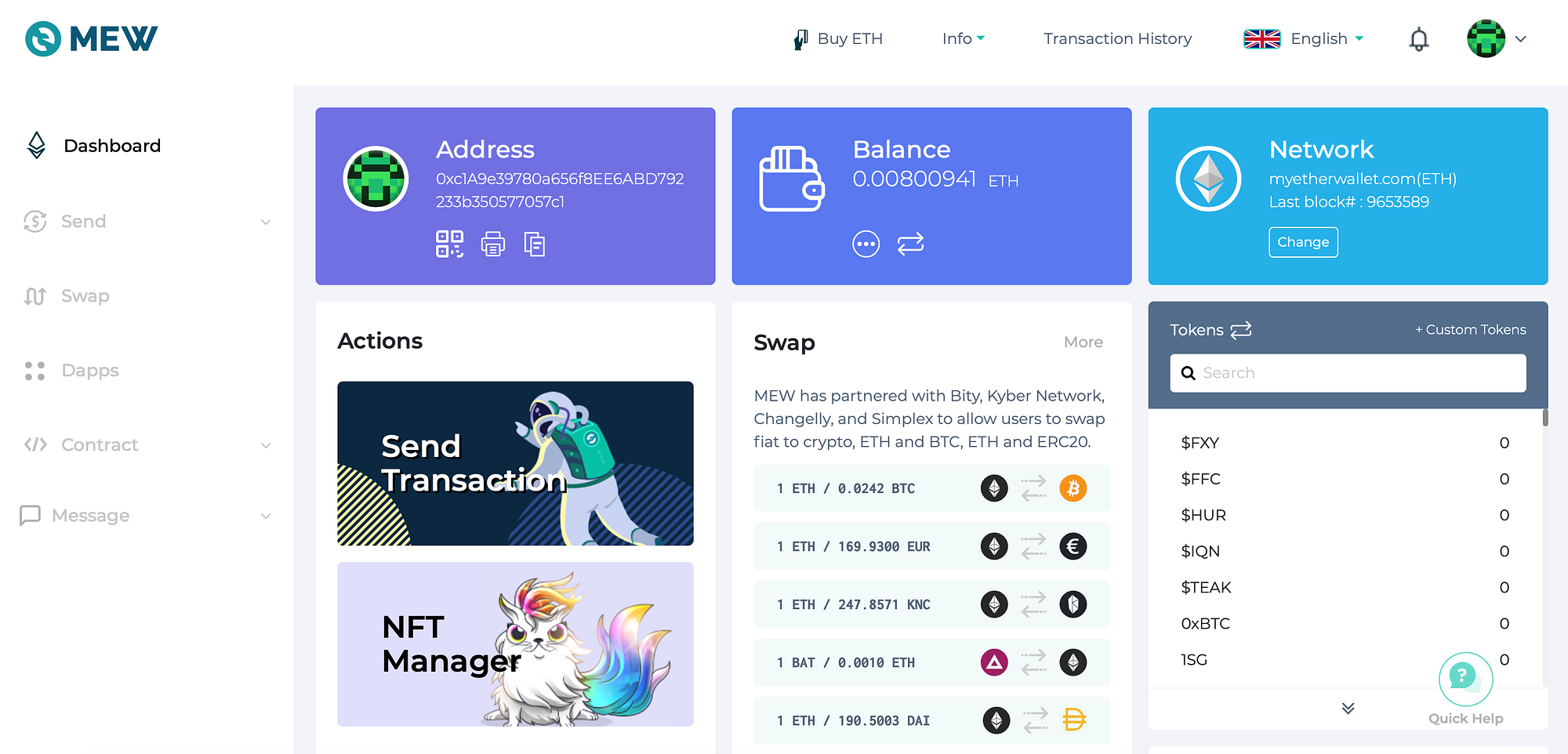 MEW wallet: From Zero to Crypto, Fast and Safe | by MyEtherWallet | MEW  Publications | Medium