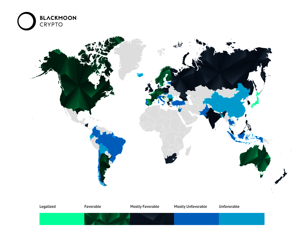 Cryptocurrency regulation. Cross-country analysis. | by Sergey Vasin |  Medium