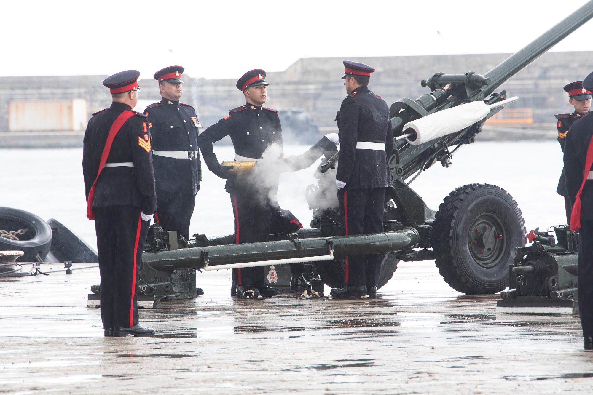 📸 In Pictures: Gun Salutes mark the death of HRH The Duke of