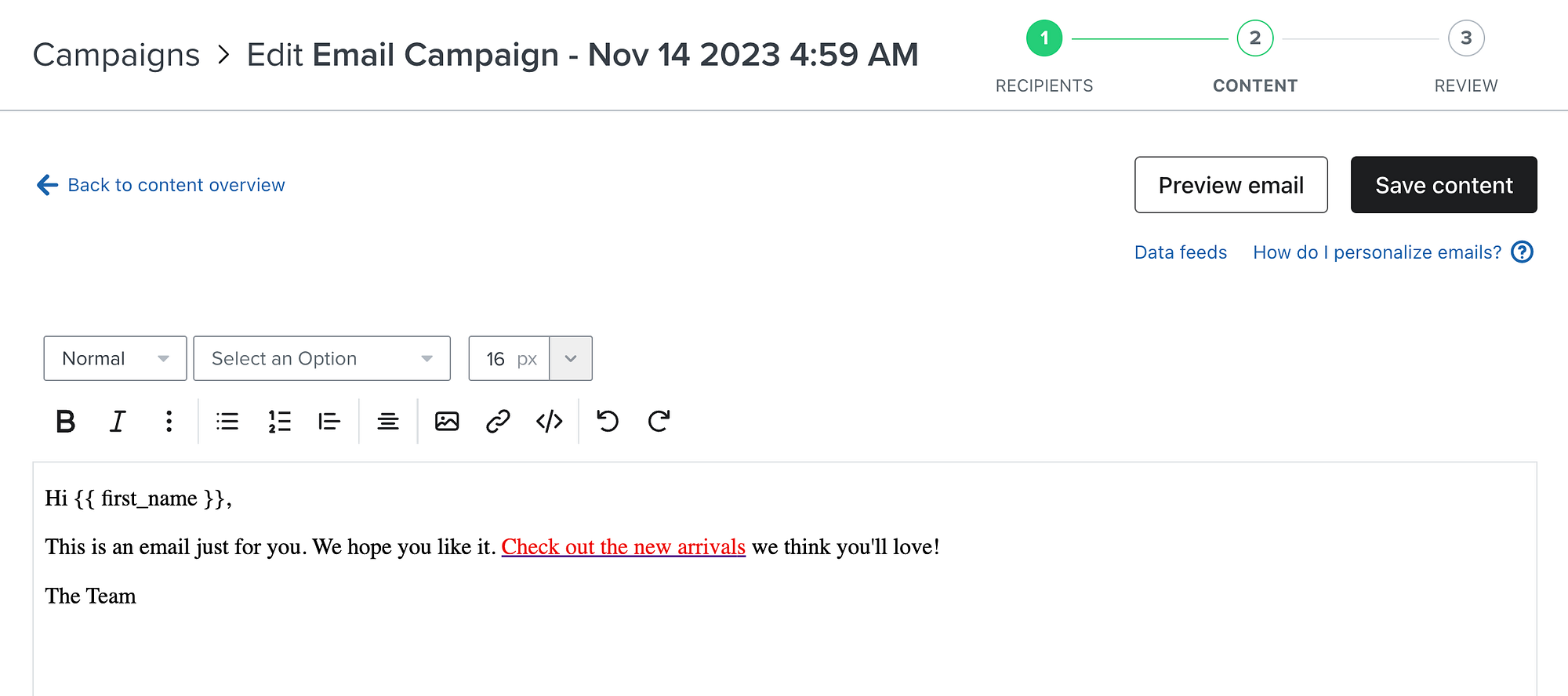 14 Plain Text Email Marketing Examples in E-commerce | by Olena 