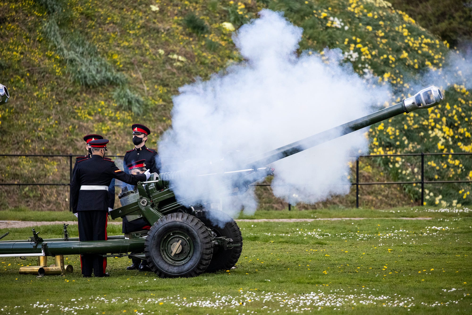 📸 In Pictures: Gun Salutes mark the death of HRH The Duke of Edinburgh, by Ministry of Defence, Voices Of The Armed Forces