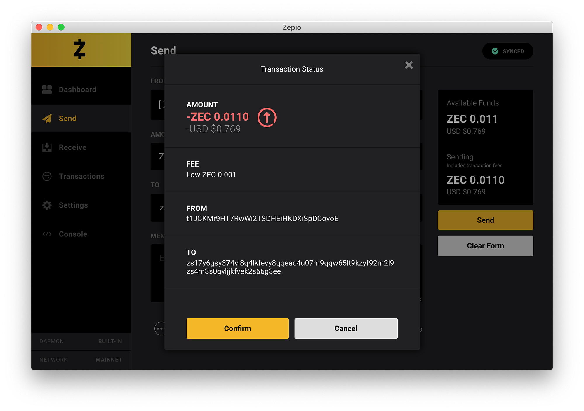 Announcing Zepio Wallet. A cross-platform shielded-address-first… | by  André Neves | Medium