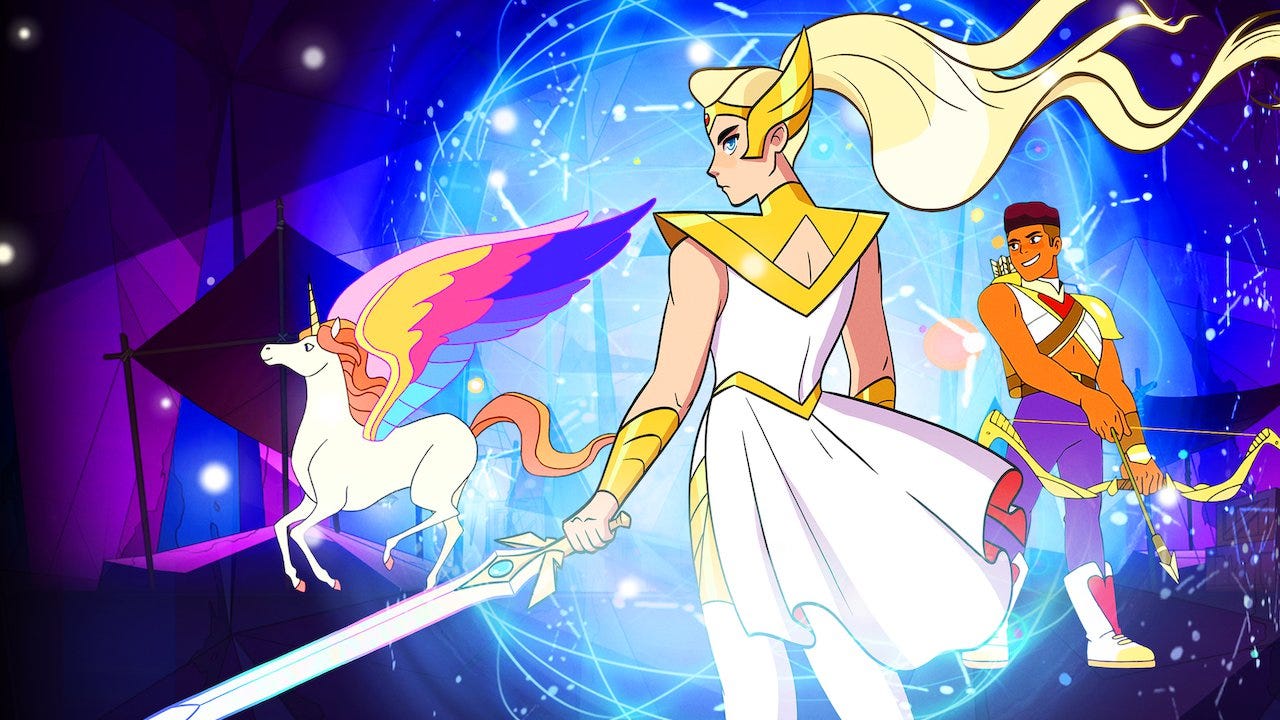 O discurso rebelde de She-Ra nas respectivas gerações, by Thais Teixeira