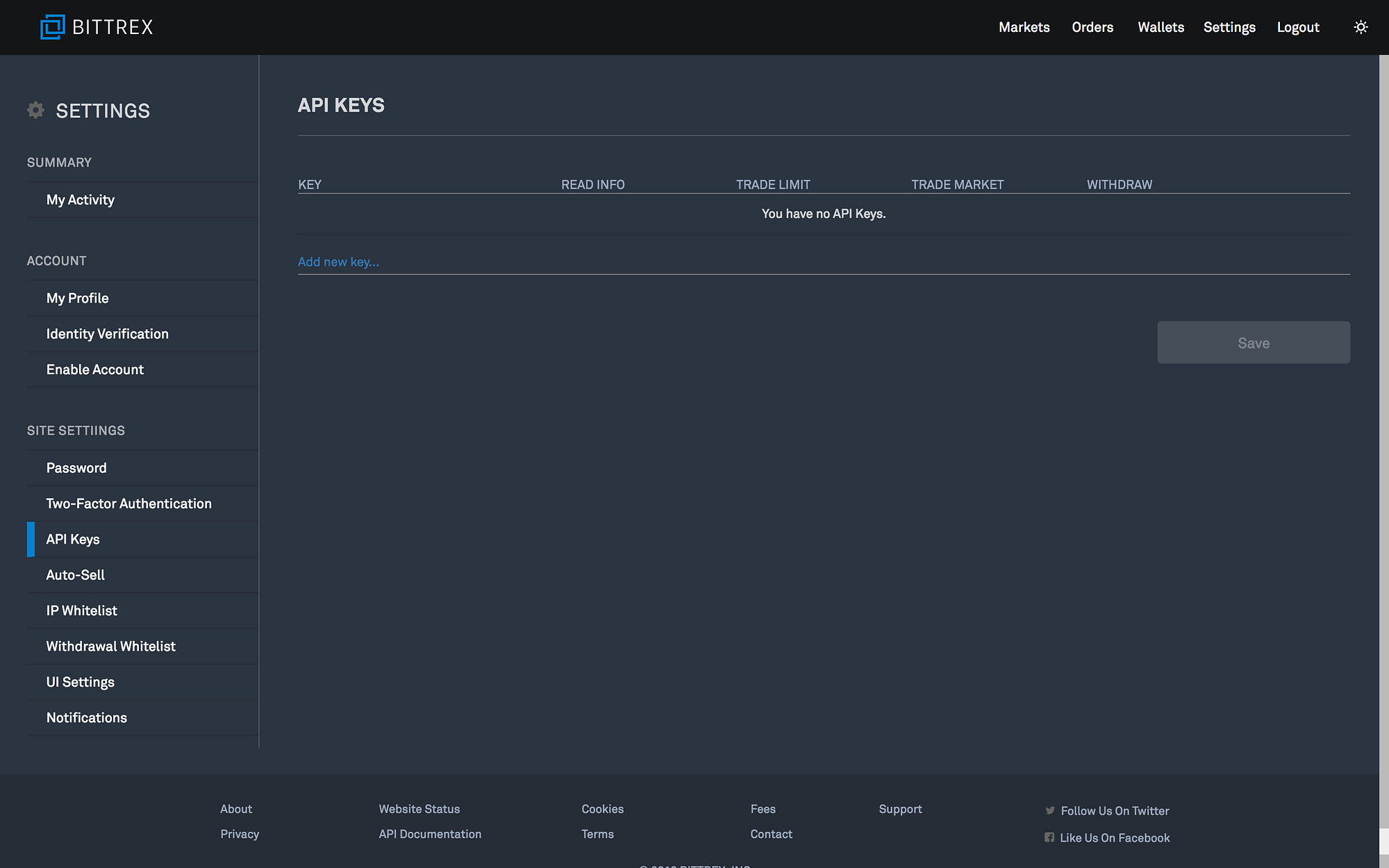 Retrieve Your Api Key & Secret - Bittrex | by Dan Crisan | Medium
