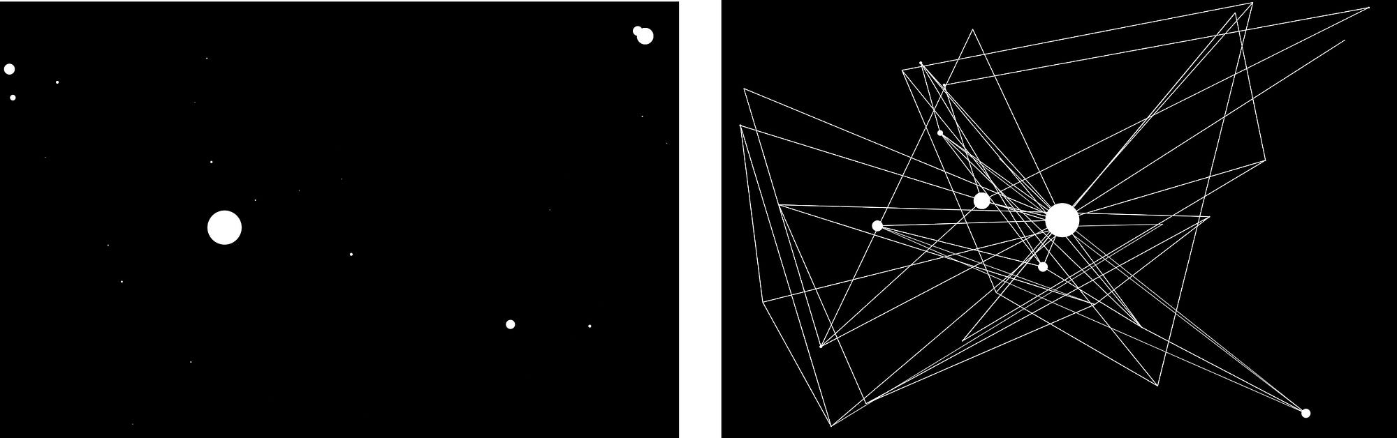 1 : Triangulação de Delaunay e Polígonos de