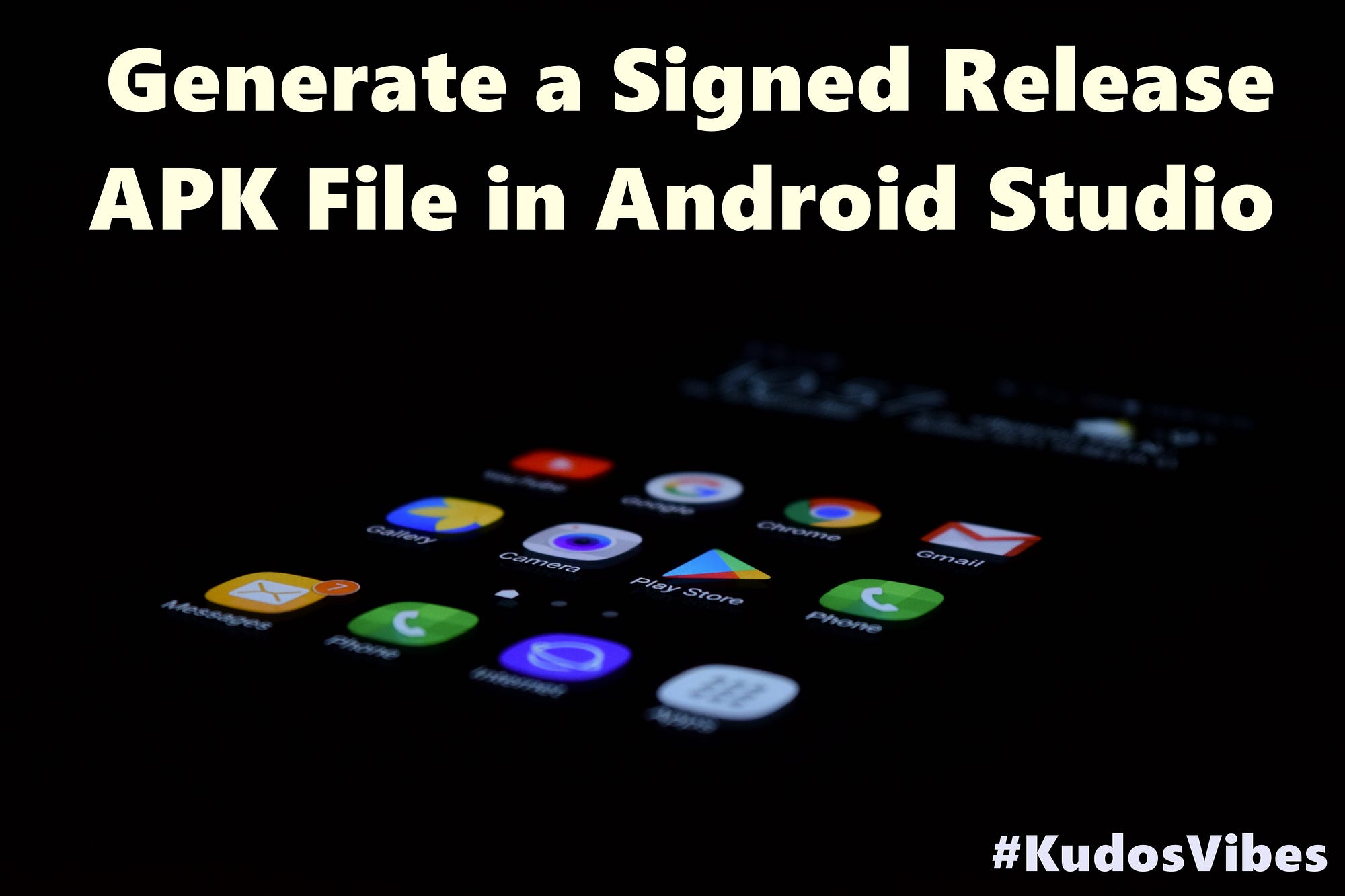 Generate a Signed Release APK File in Android Studio | by Dharmesh Basapati  | Publishous | Medium