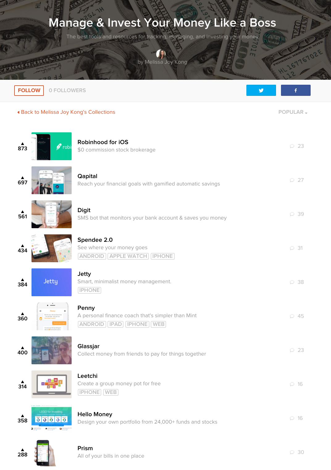 The 7 Best Personal Finance Apps. Budgeting your money may be one of the… |  by Product Hunt | Product Hunt